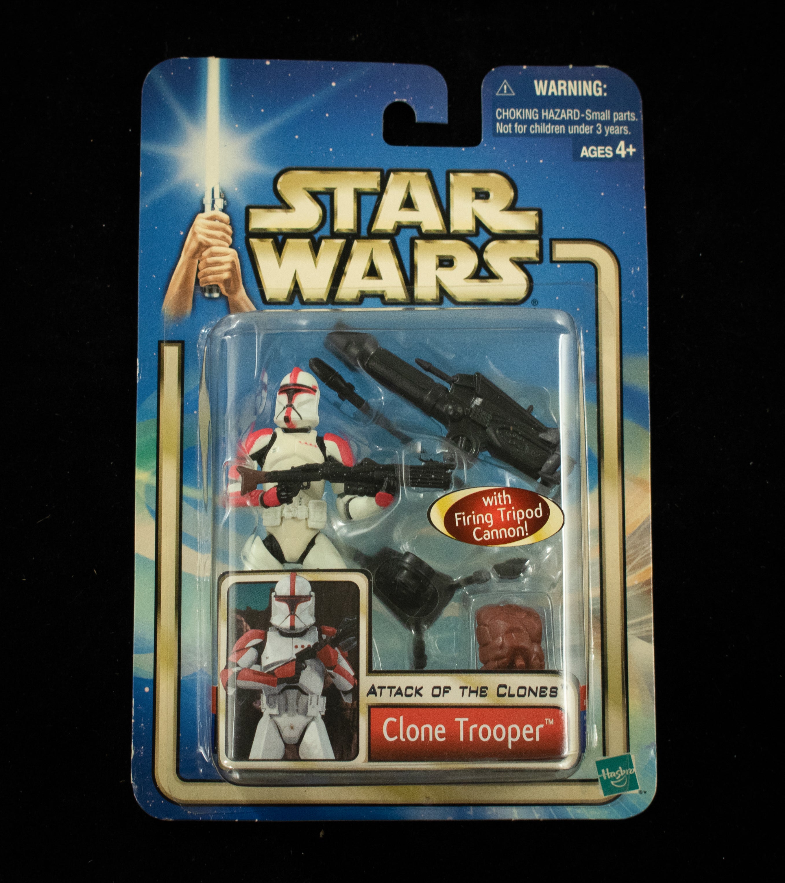 Clone Trooper Attack of the Clones Star Wars Saga Action Figure Hasbro 2002