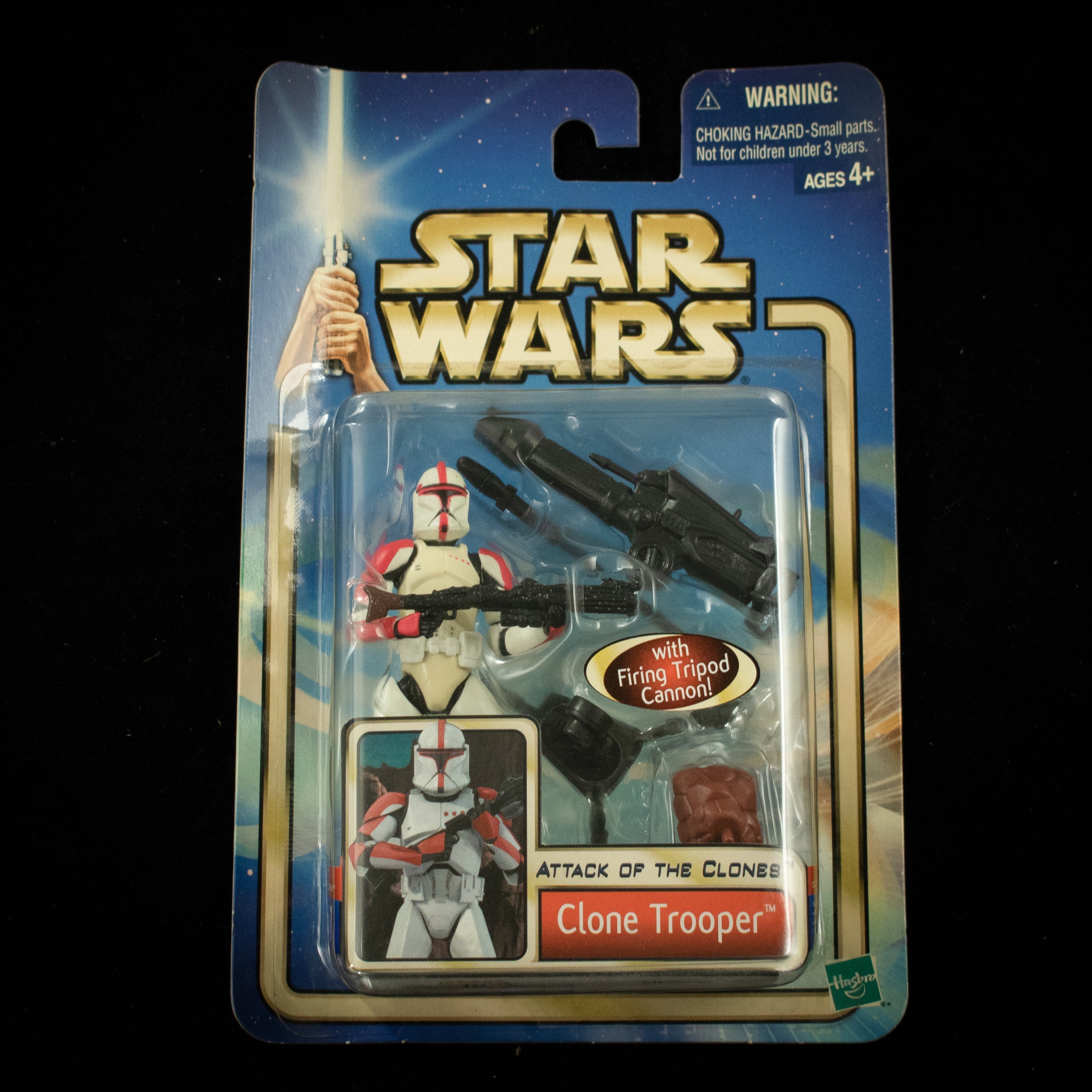 Clone Trooper Attack of the Clones Star Wars Saga Action Figure Hasbro 2002