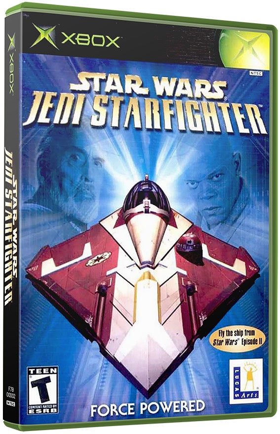 Star Wars - Jedi Starfighter Used Microsoft XBOX Original Video Game