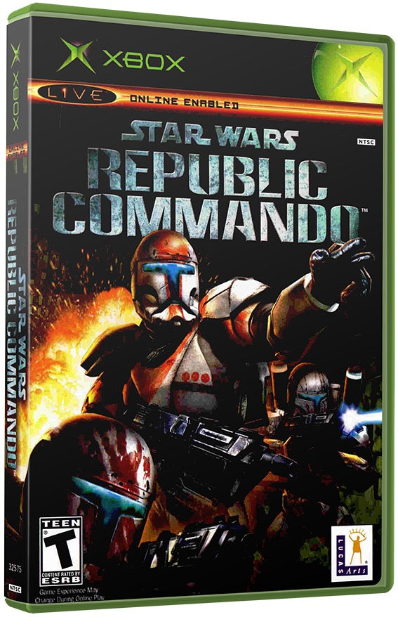 Star Wars - Republic Commando Used Microsoft XBOX Original Video Game
