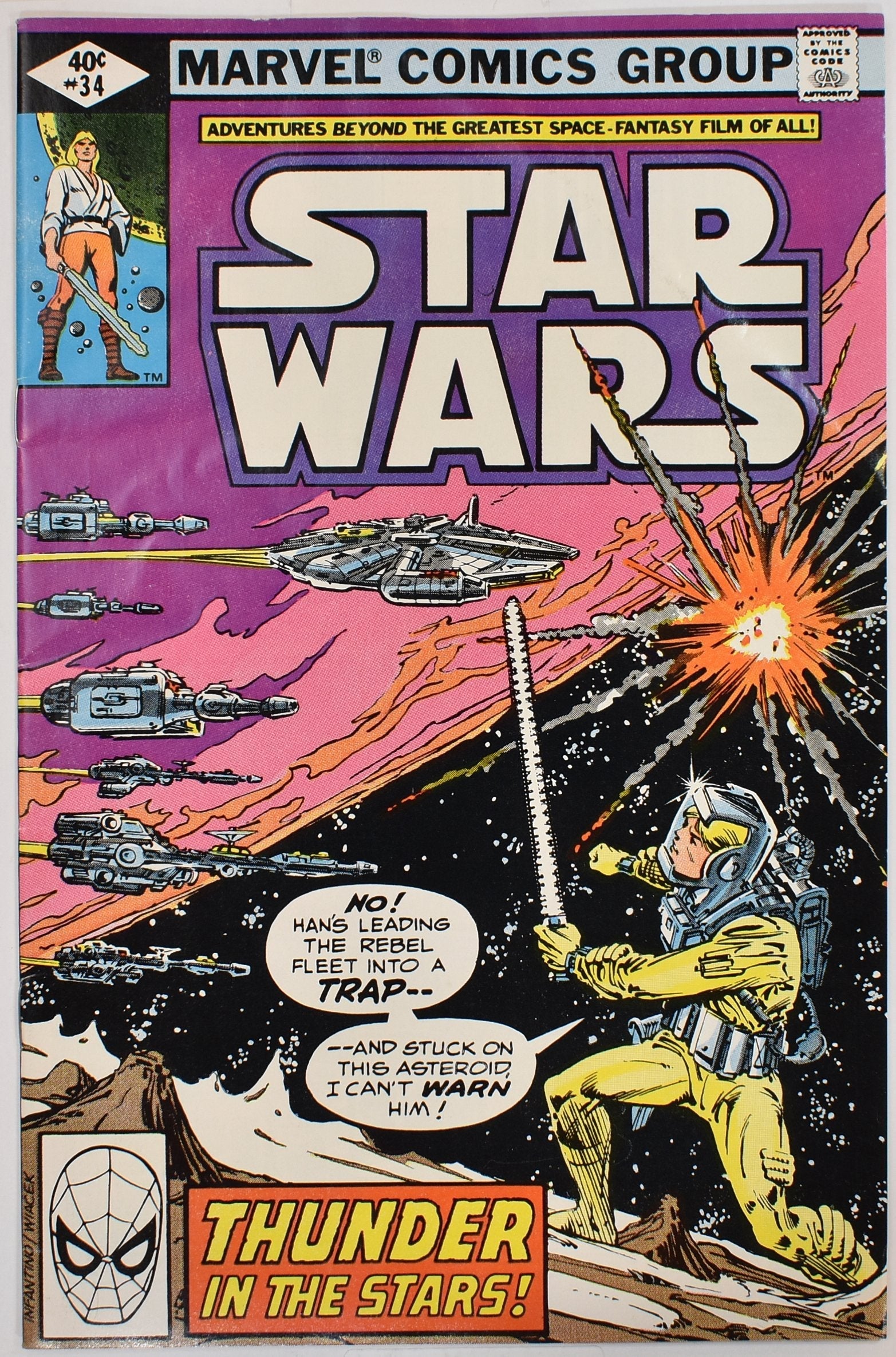 Star Wars Comic Book 34  Marvel Comics Group