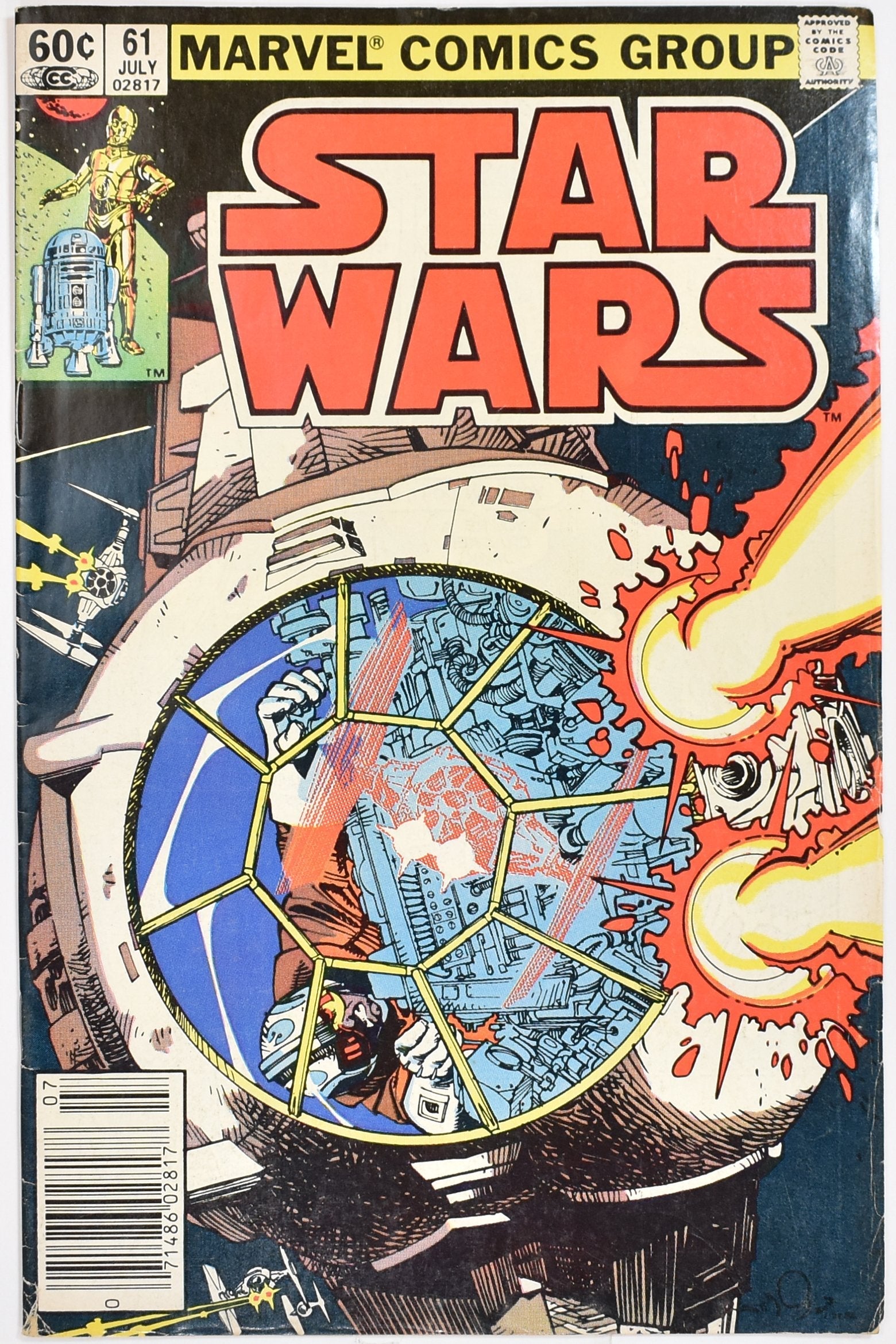 Star Wars Comic Book 61 July Marvel Comics Group The Greatest Space Fantasy Film