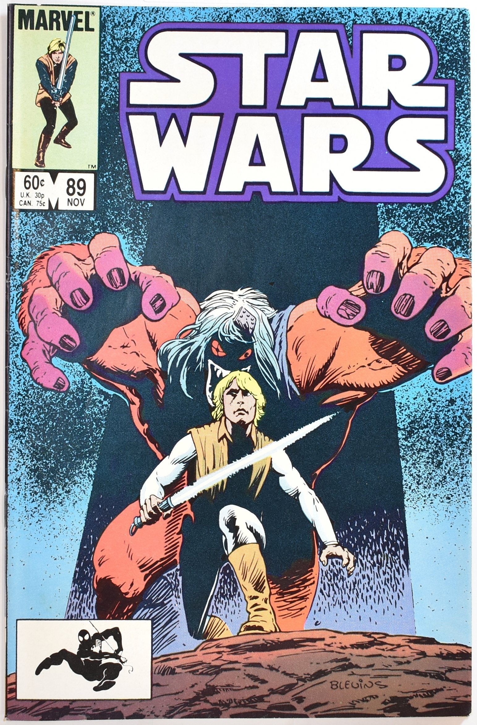 Star Wars Comic Book 89 NOV Marvel Comics Group The Greatest Space Fantasy Film