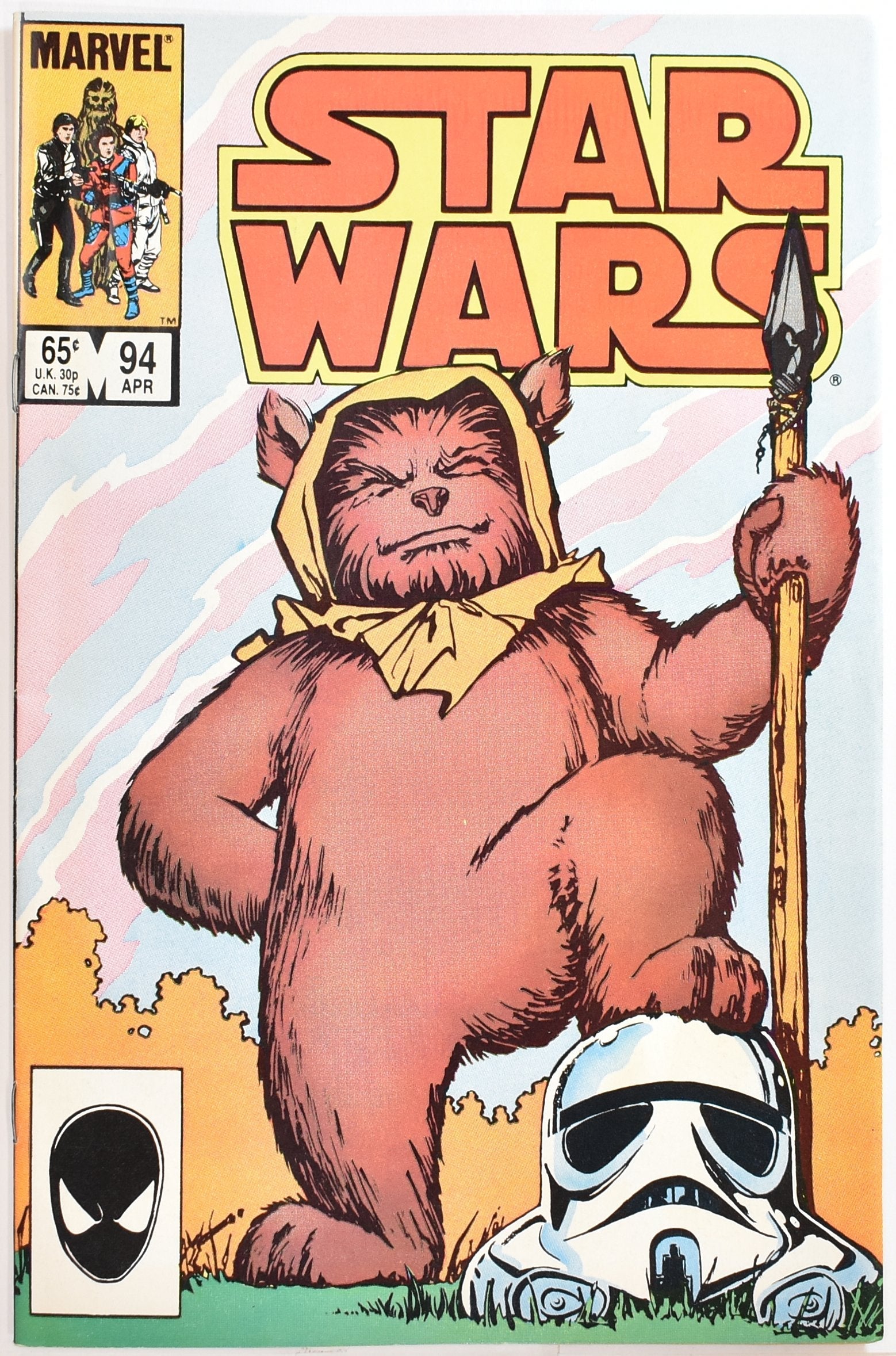 Star Wars Comic Book 94 APR Marvel Comics Group The Greatest Space Fantasy Film