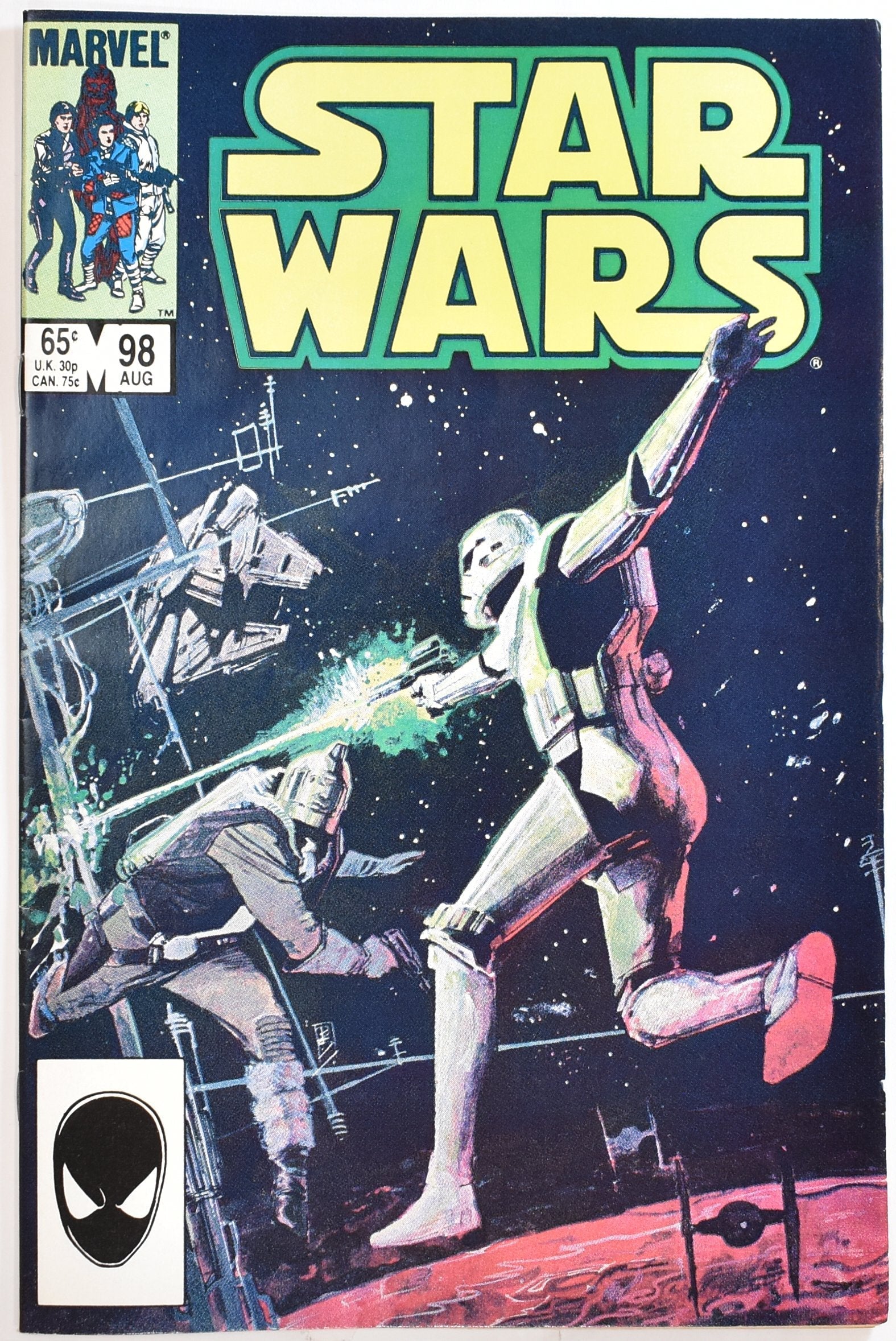 Star Wars Comic Book 98 AUG Marvel Comics Group The Greatest Space Fantasy Film