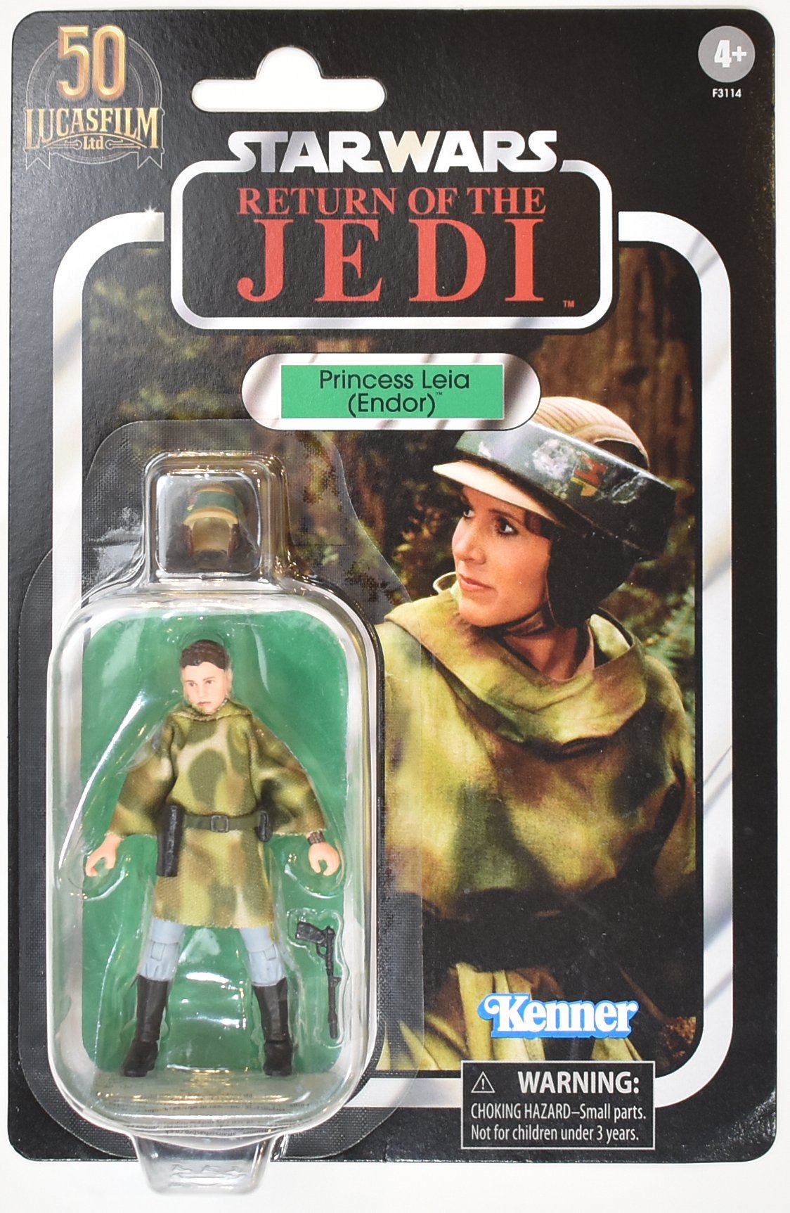 Star Wars Action Figure Princess Leia Endor Lucas Film 50 NEW  2021