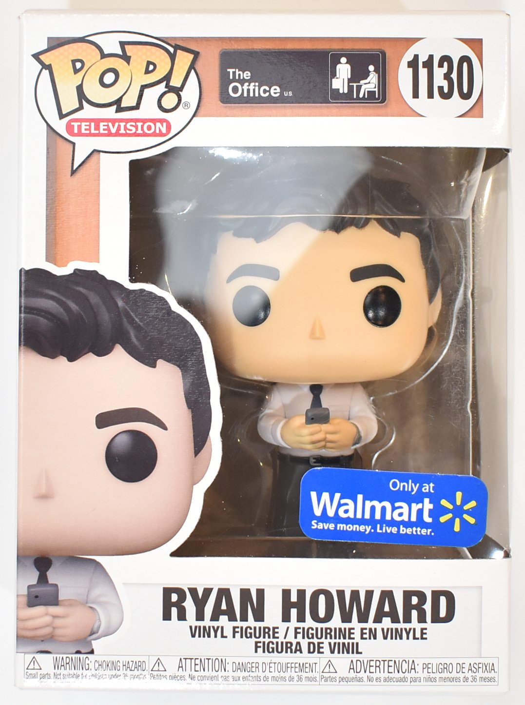 The Office Funko Pop Ryan Howard the Office only at Walmart 1130 Dark hair New