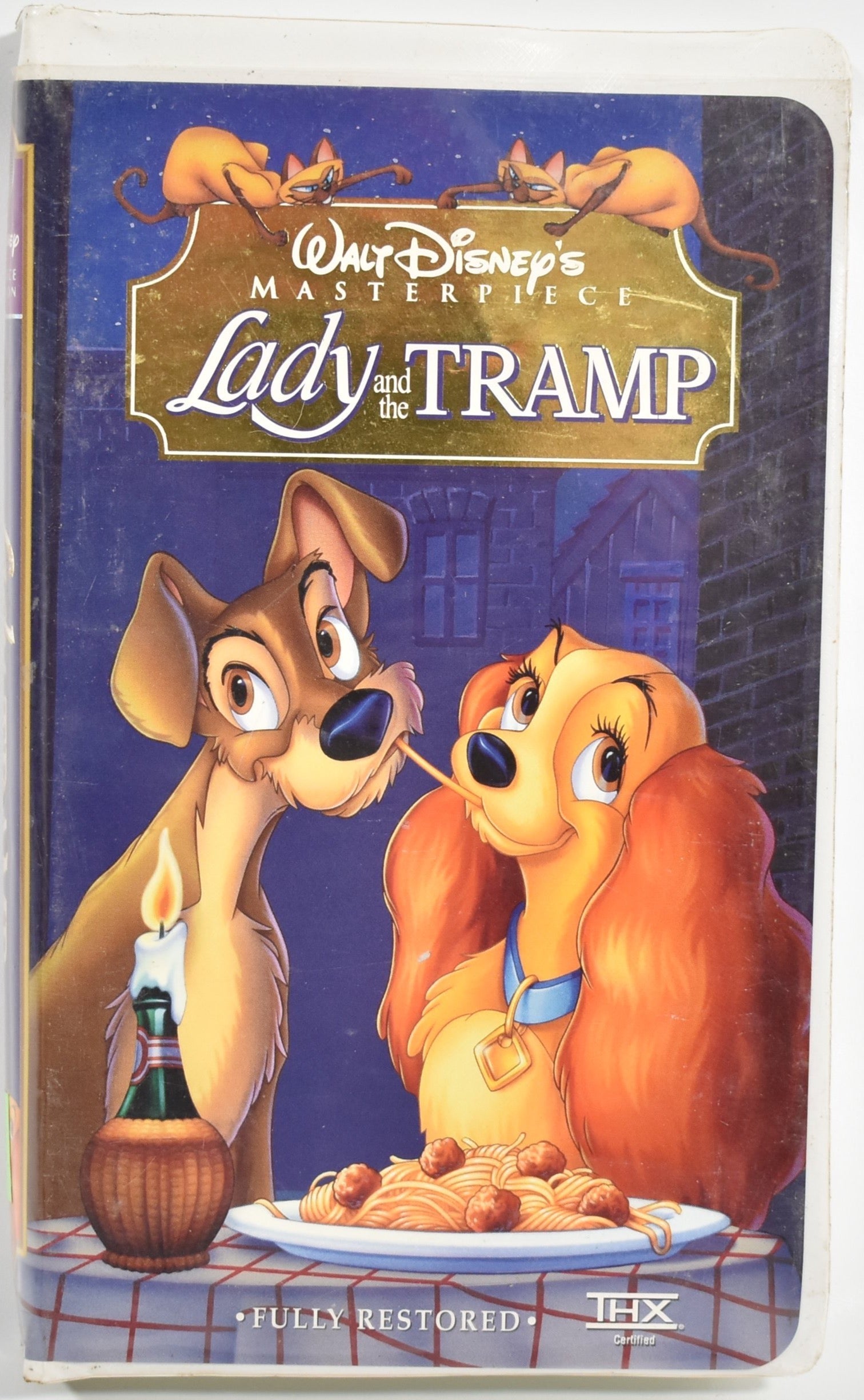 Lady and the Tramp Disney VHS