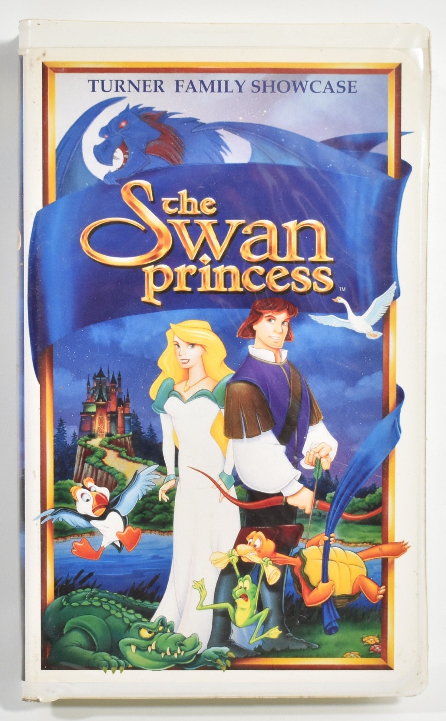 The Swan Princess VHS Cassette Tape Used Disney Original TESTED