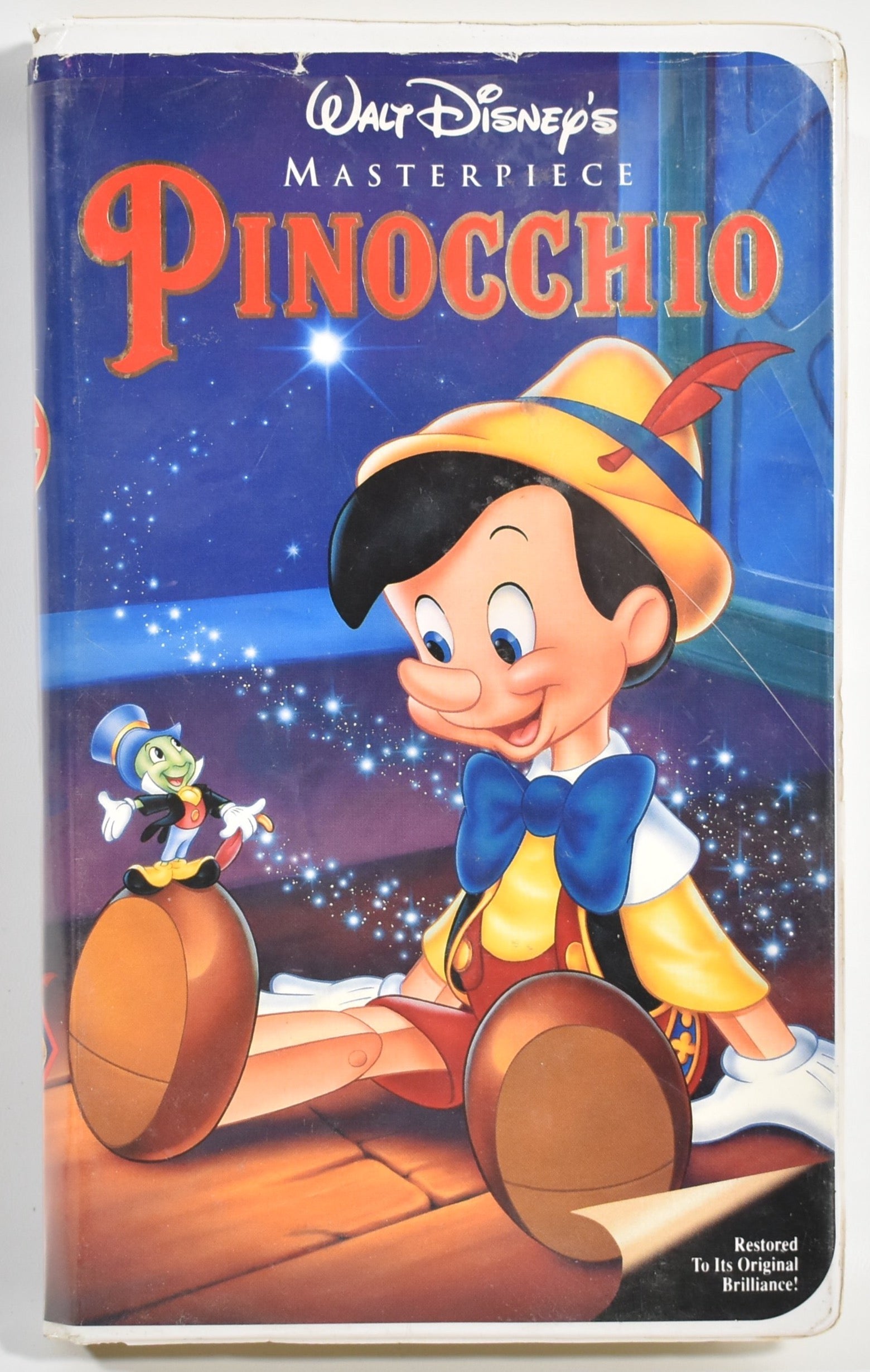Pinocchio VHS Disney Cassette Tape Used Tested