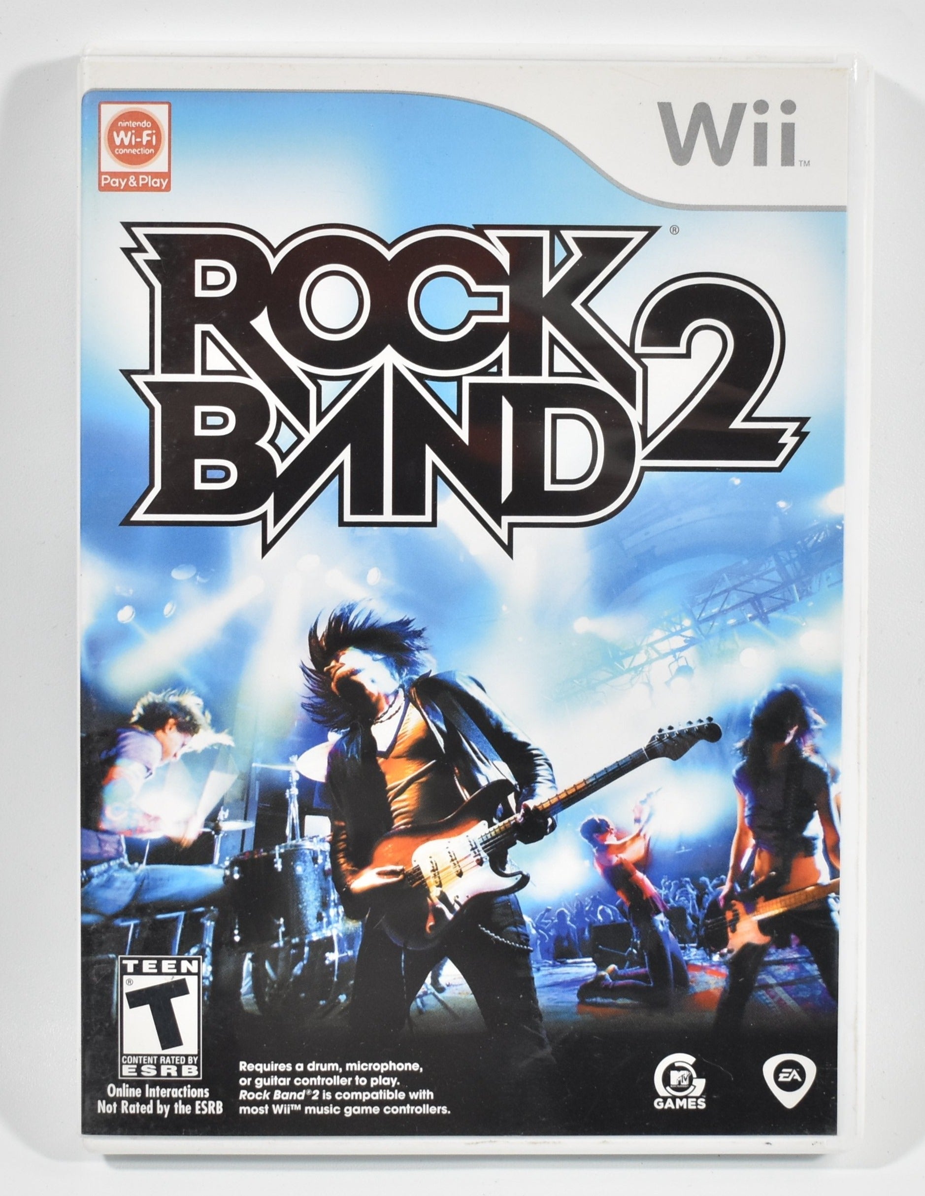 Rock Band 2 Wii Game Used Nintendo Video Game