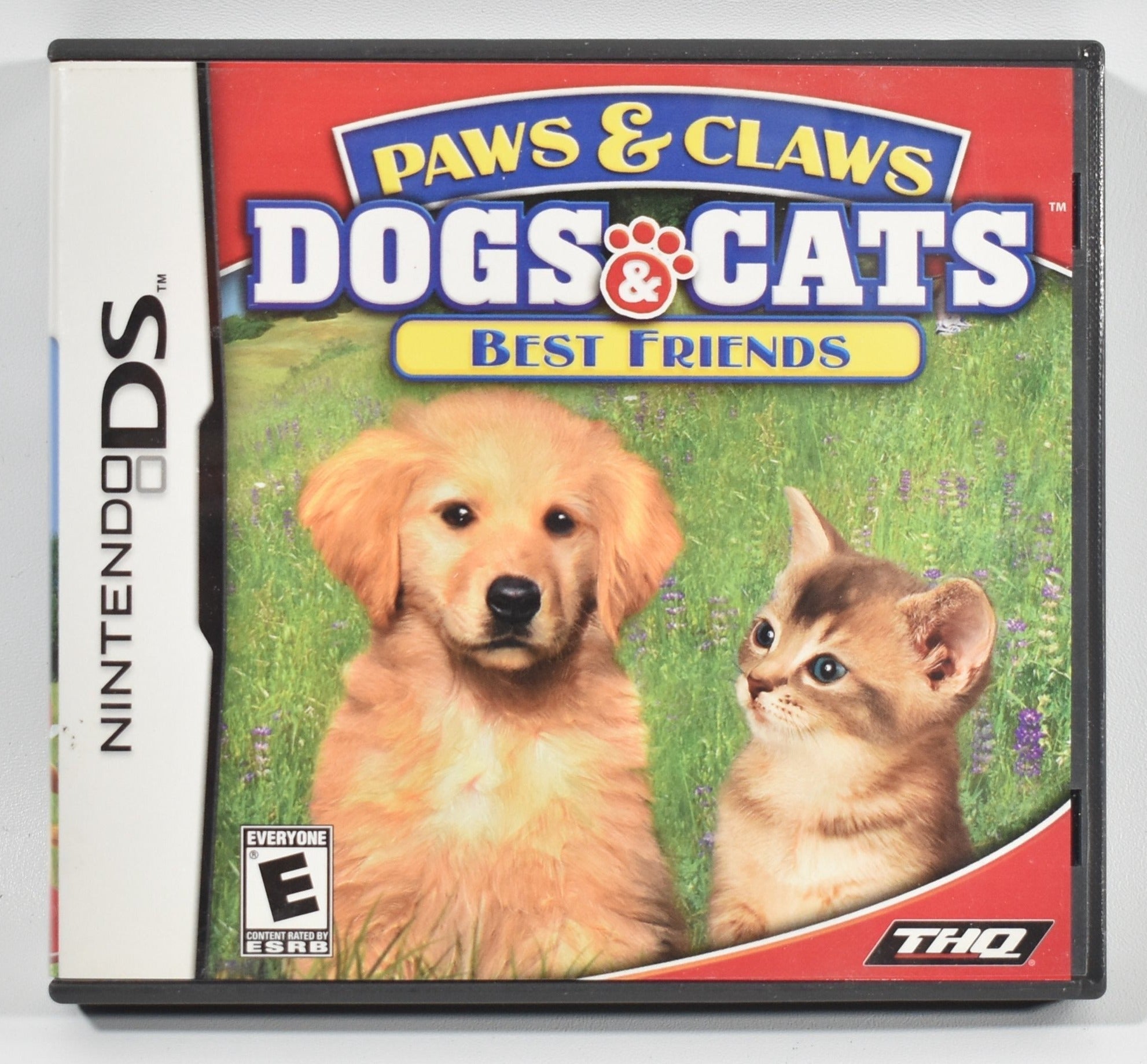 Paws & Claws Dogs & Cats Best Friend Game Nintendo Ds Used