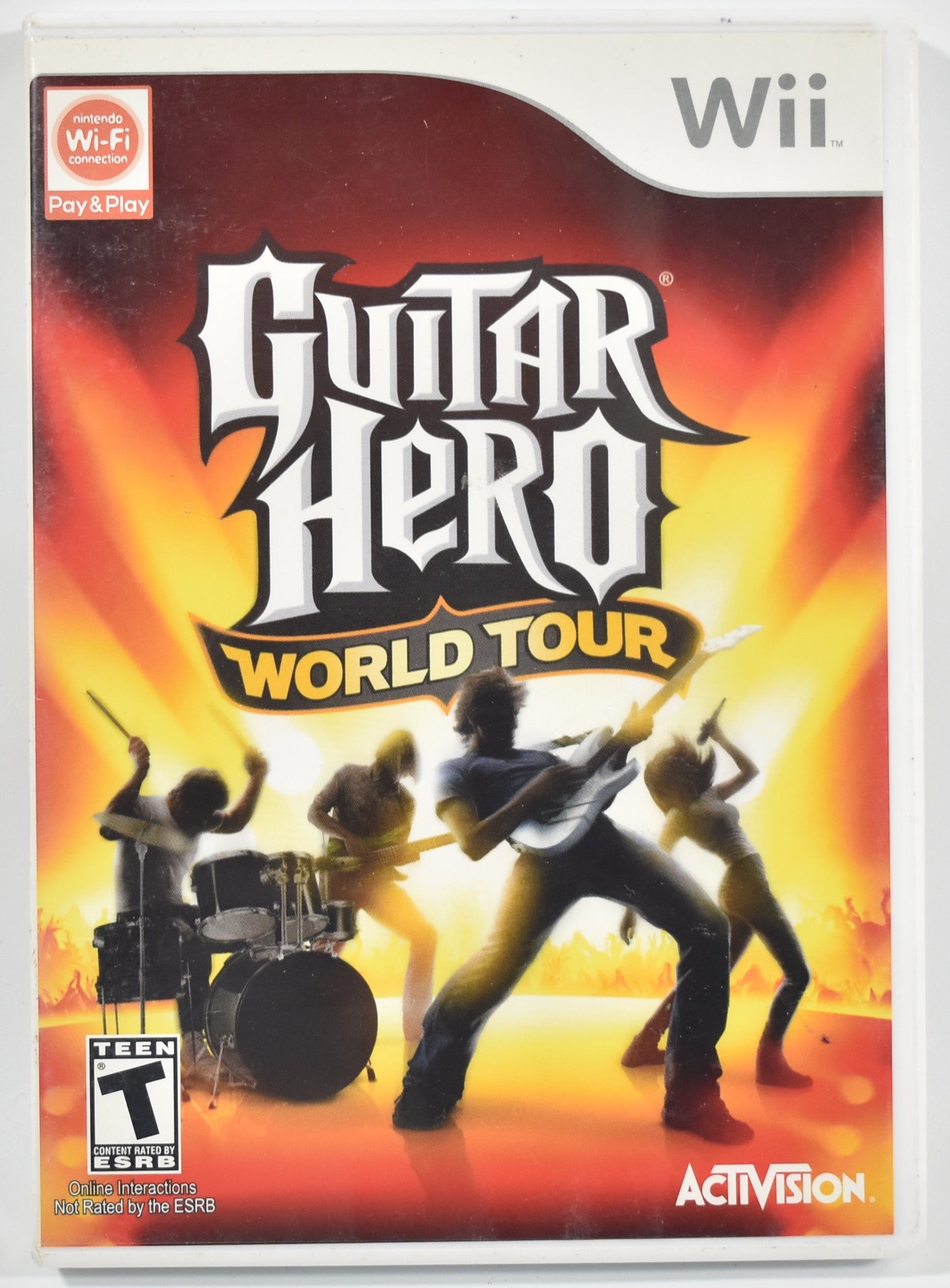 Guitar Hero World Tour WII Game Used Nintendo Video Game