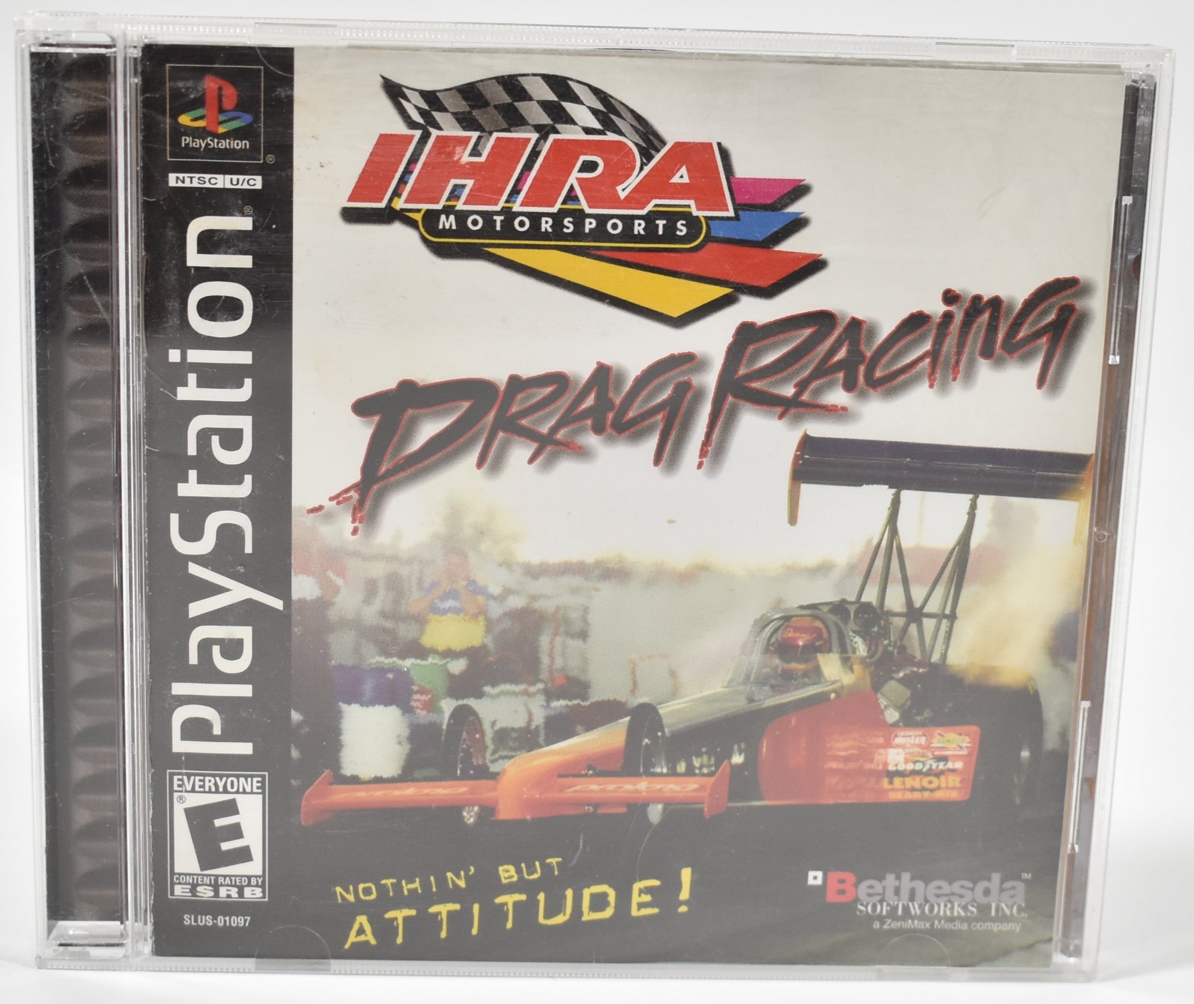 IHRA Motorsports Drag Racing Playstation Sony Used PS1