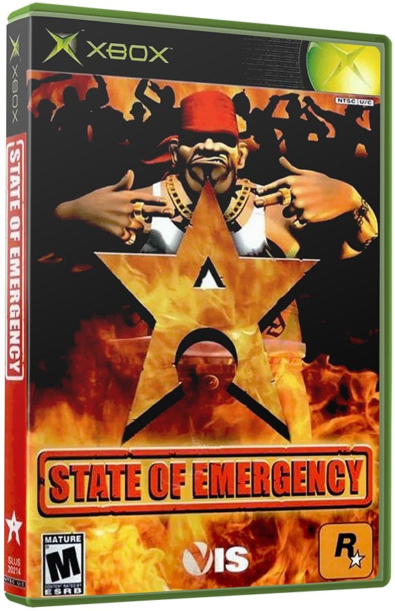 State of Emergency Used Microsoft XBOX Original Video Game