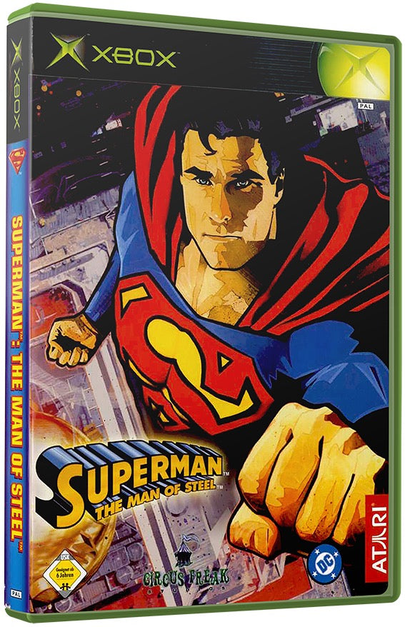 Superman - The Man of Steel Used Microsoft XBOX Original Video Game