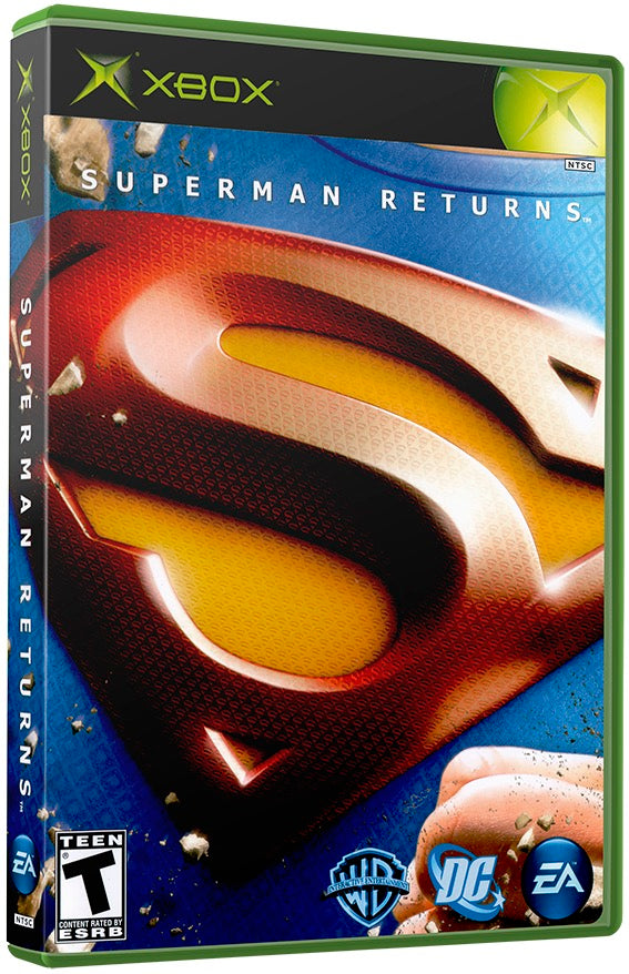 Superman Returns Used Microsoft XBOX Original Video Game
