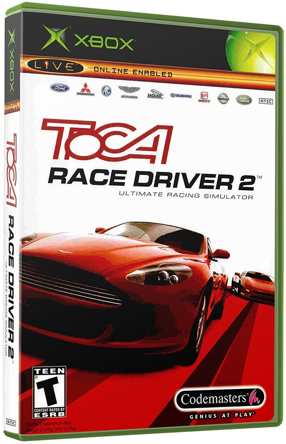 TOCA Race Driver 2 - The Ultimate Racing Simulator Used Microsoft XBOX Original