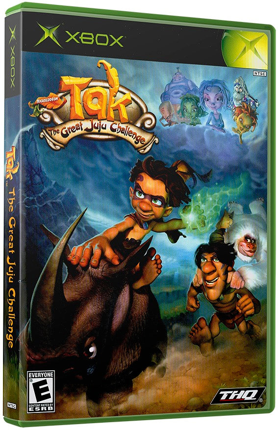 Tak - The Great Juju Challenge Used Microsoft XBOX Original Video Game