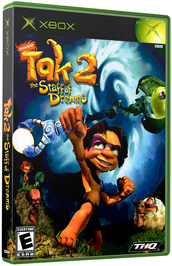 Tak 2 - The Staff of Dreams Used Microsoft XBOX Original Video Game