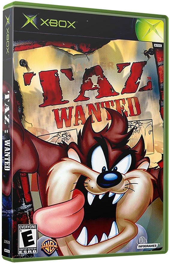 Taz - Wanted Used Microsoft XBOX Original Video Game