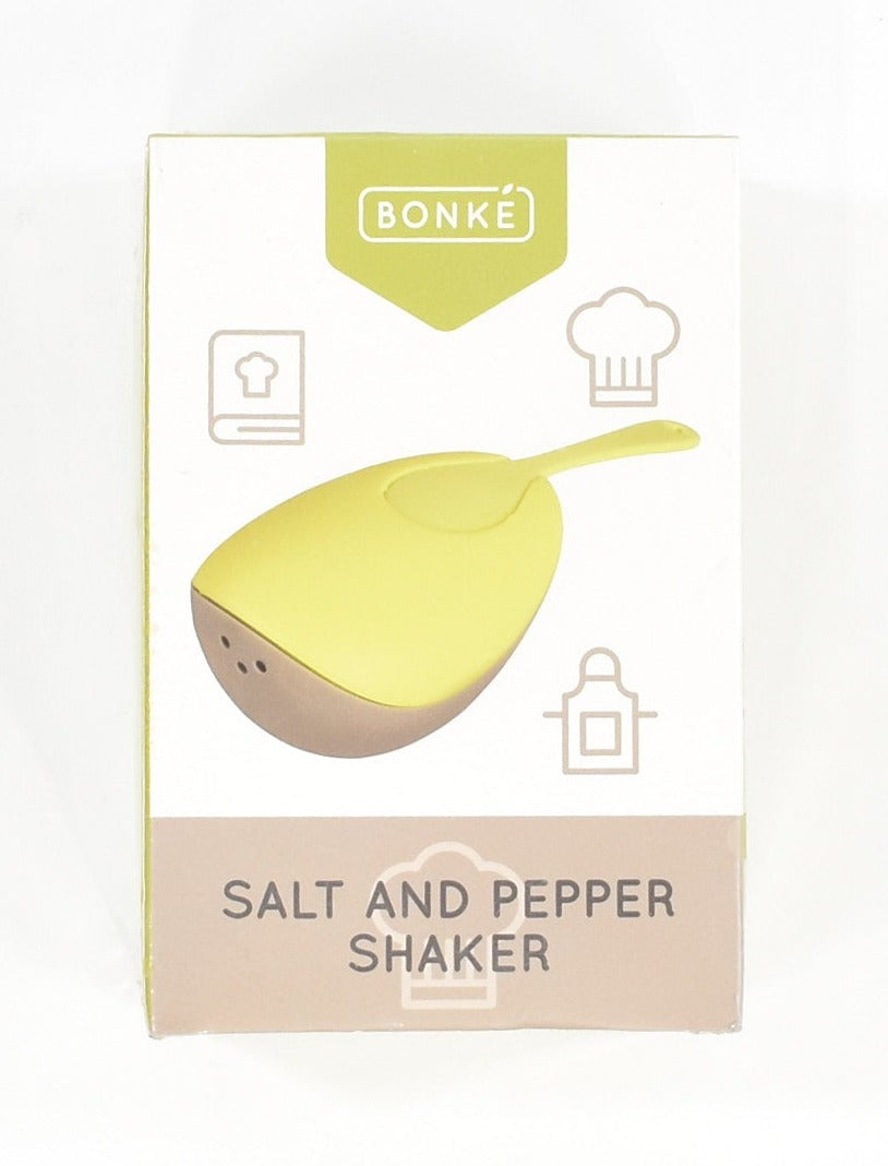 Salt Pepper Shaker Hand Held Bonke NEW Modern Kitchen Cooking Shaker