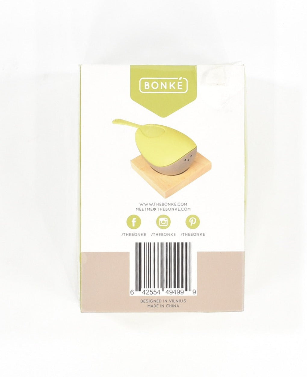 Salt Pepper Shaker Hand Held Bonke NEW Modern Kitchen Cooking Shaker