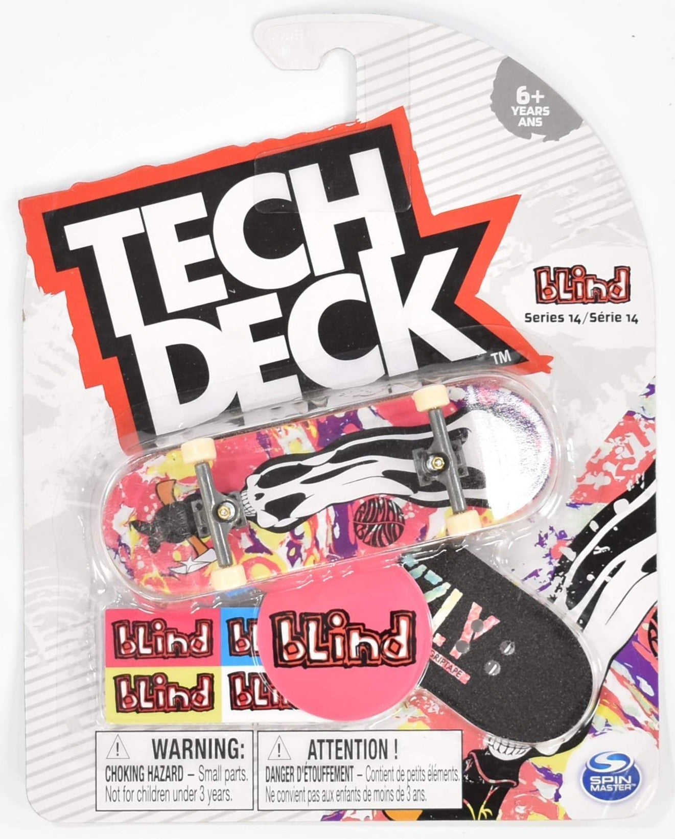 Tech Deck  Blind Series 14 Mini Skate bored Spin Master Ultra Rare NEW