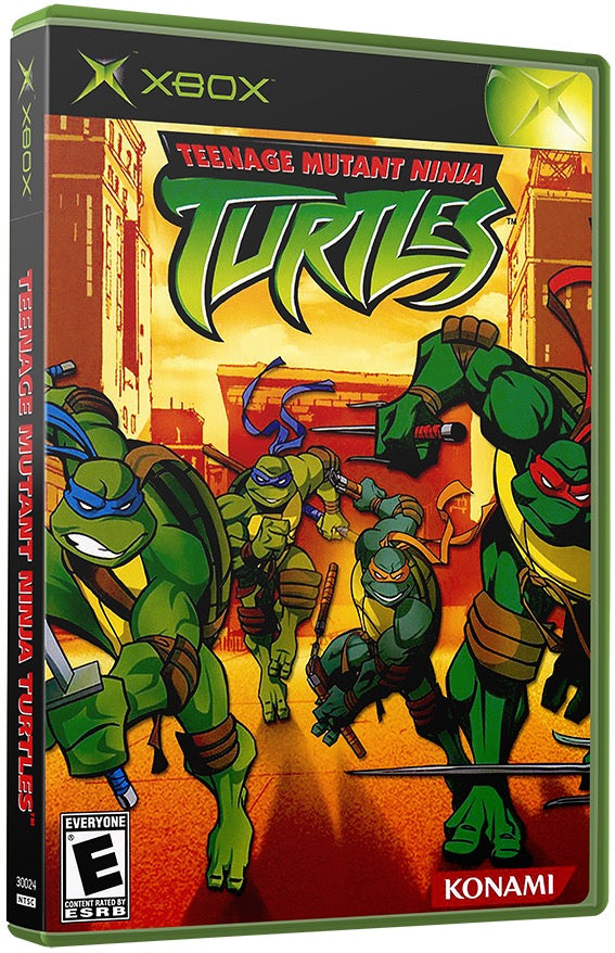 Teenage Mutant Ninja Turtles Used Microsoft XBOX Original Video Game