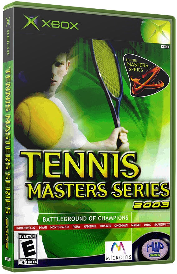 Tennis Masters Series 2003 Used Microsoft XBOX Original Video Game