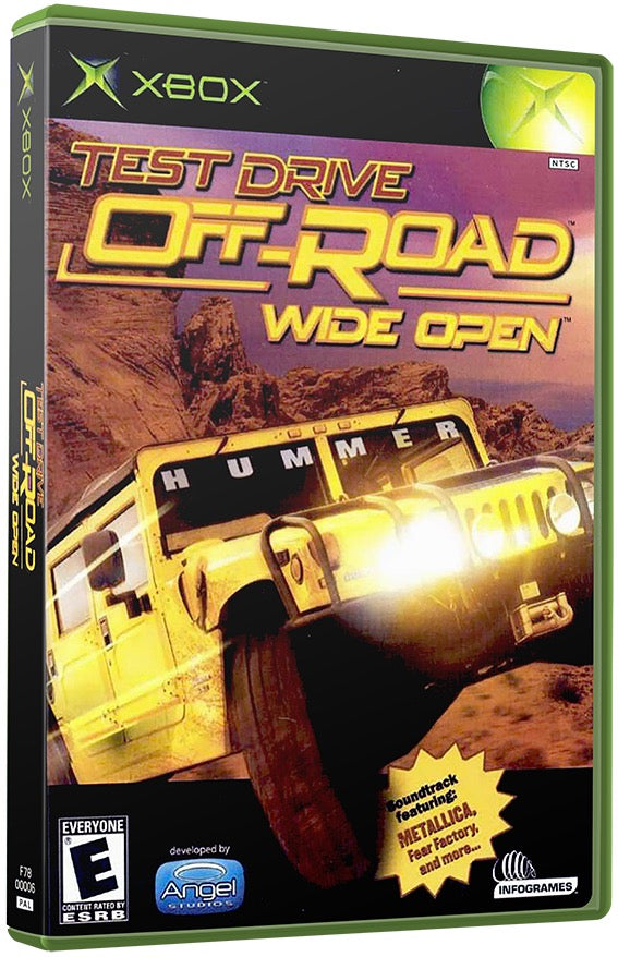 Test Drive - Off-Road Wide Open Used Microsoft XBOX Original Video Game