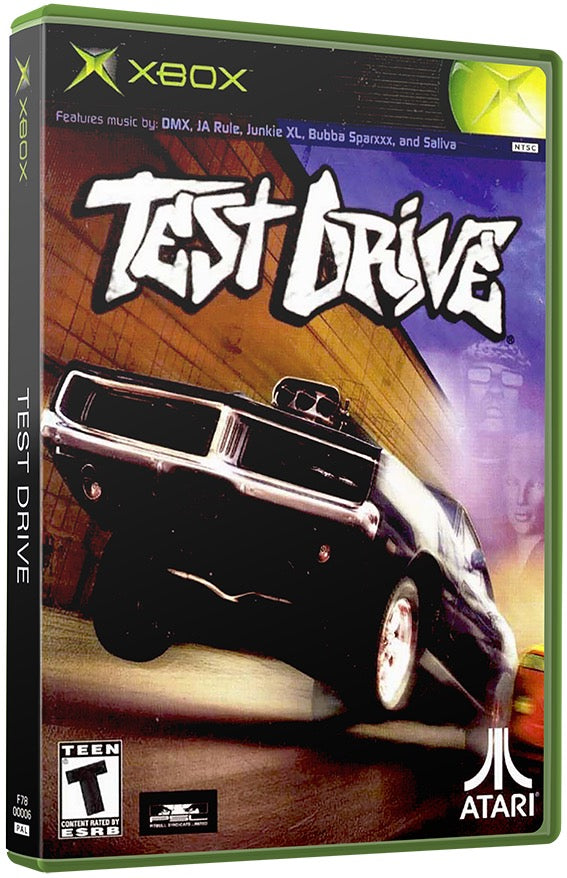 Test Drive Used Microsoft XBOX Original Video Game