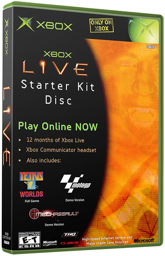 Tetris Worlds - Online Edition Used Microsoft XBOX Original Video Game