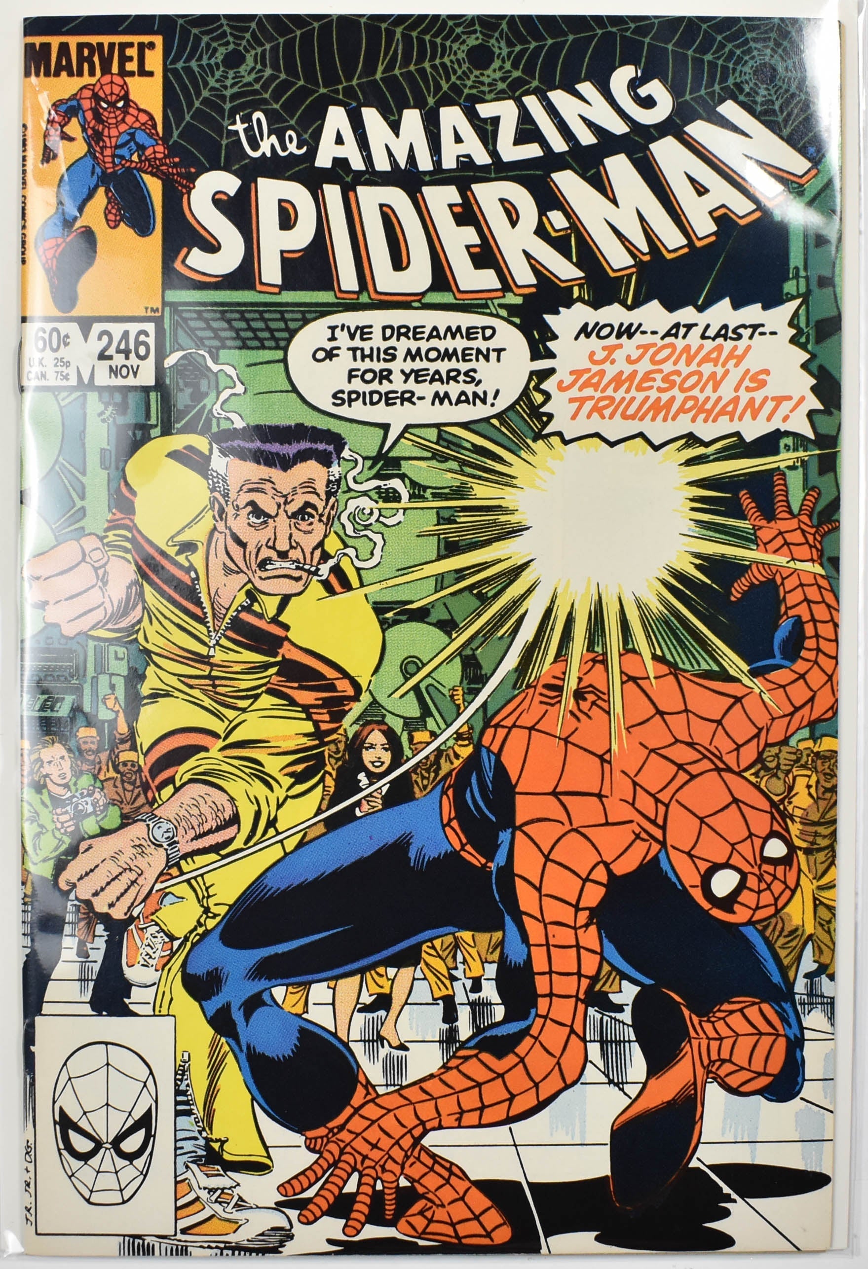 The Amazing Spider Man Marvel Comic Book 246