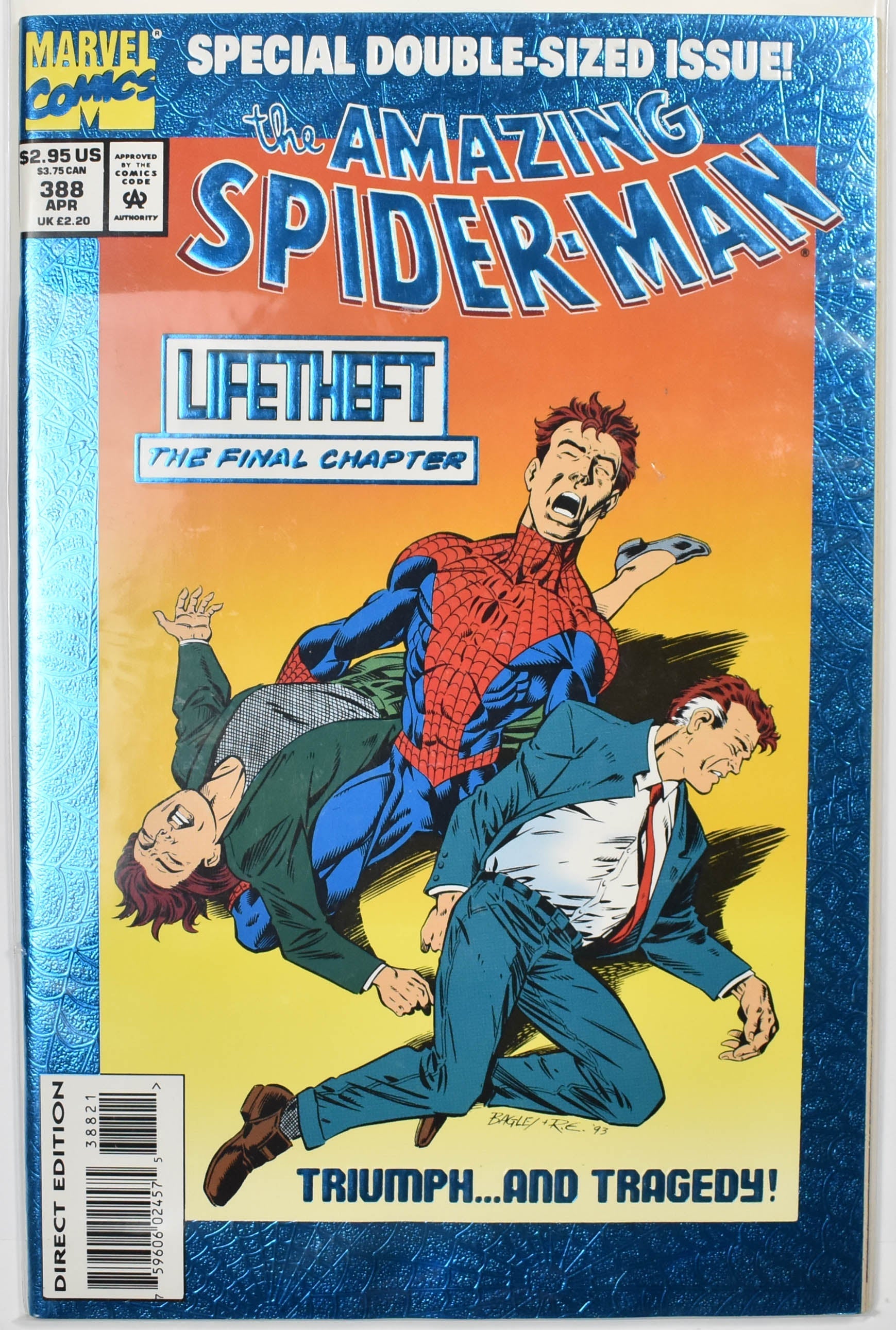 The Amazing Spider Man Marvel Comic Book 388