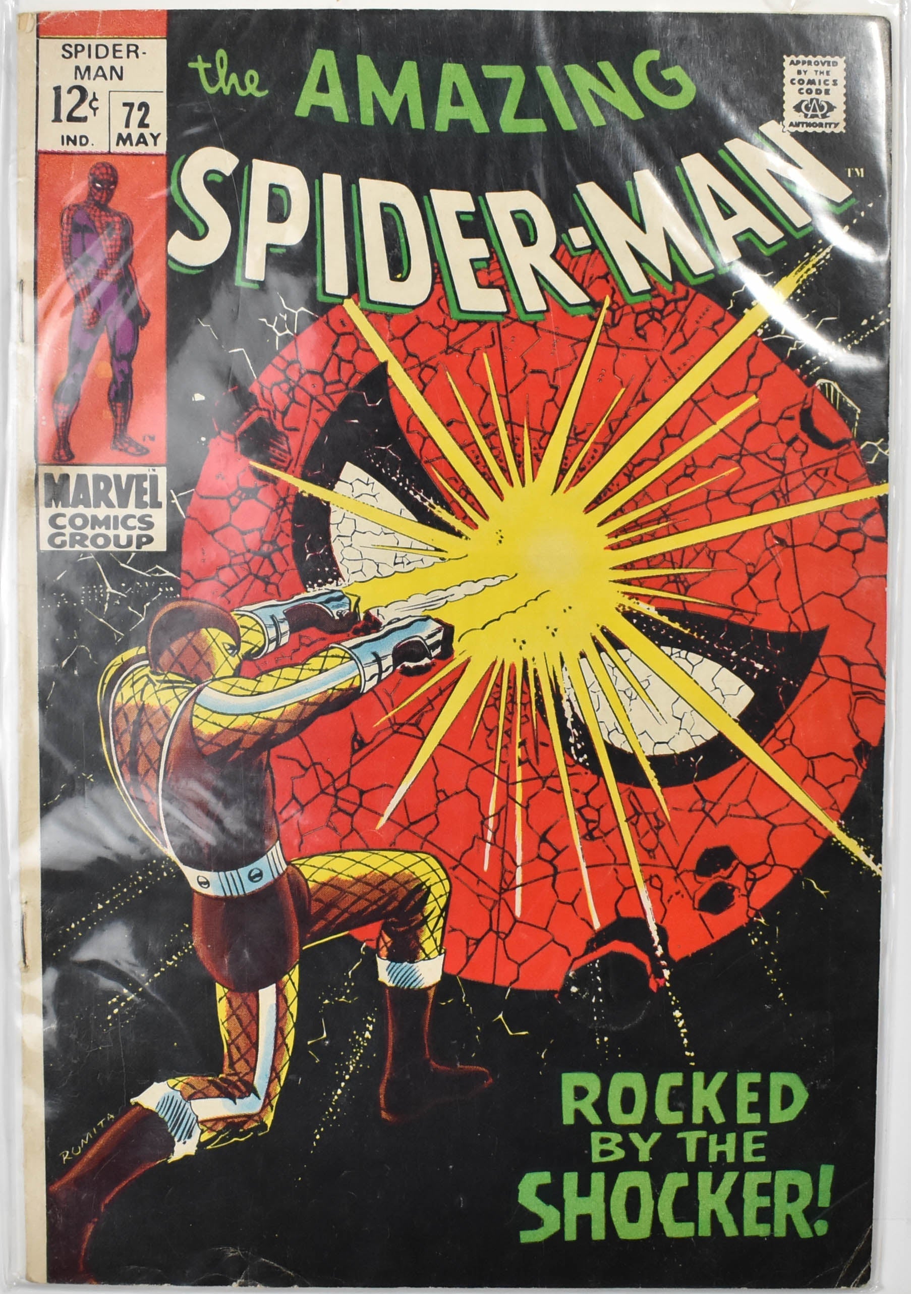 The Amazing Spider Man Marvel Comic Book 72
