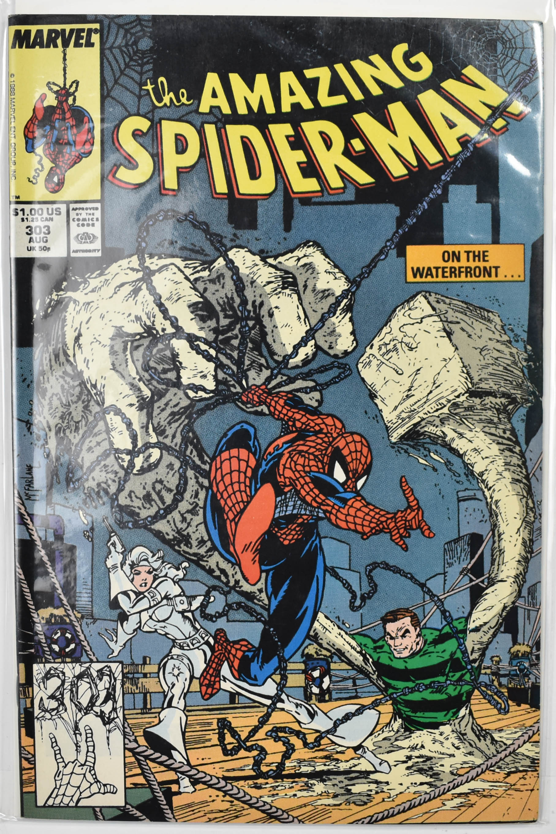 The Amazing Spider Man Marvel Comic Book 303 Aug