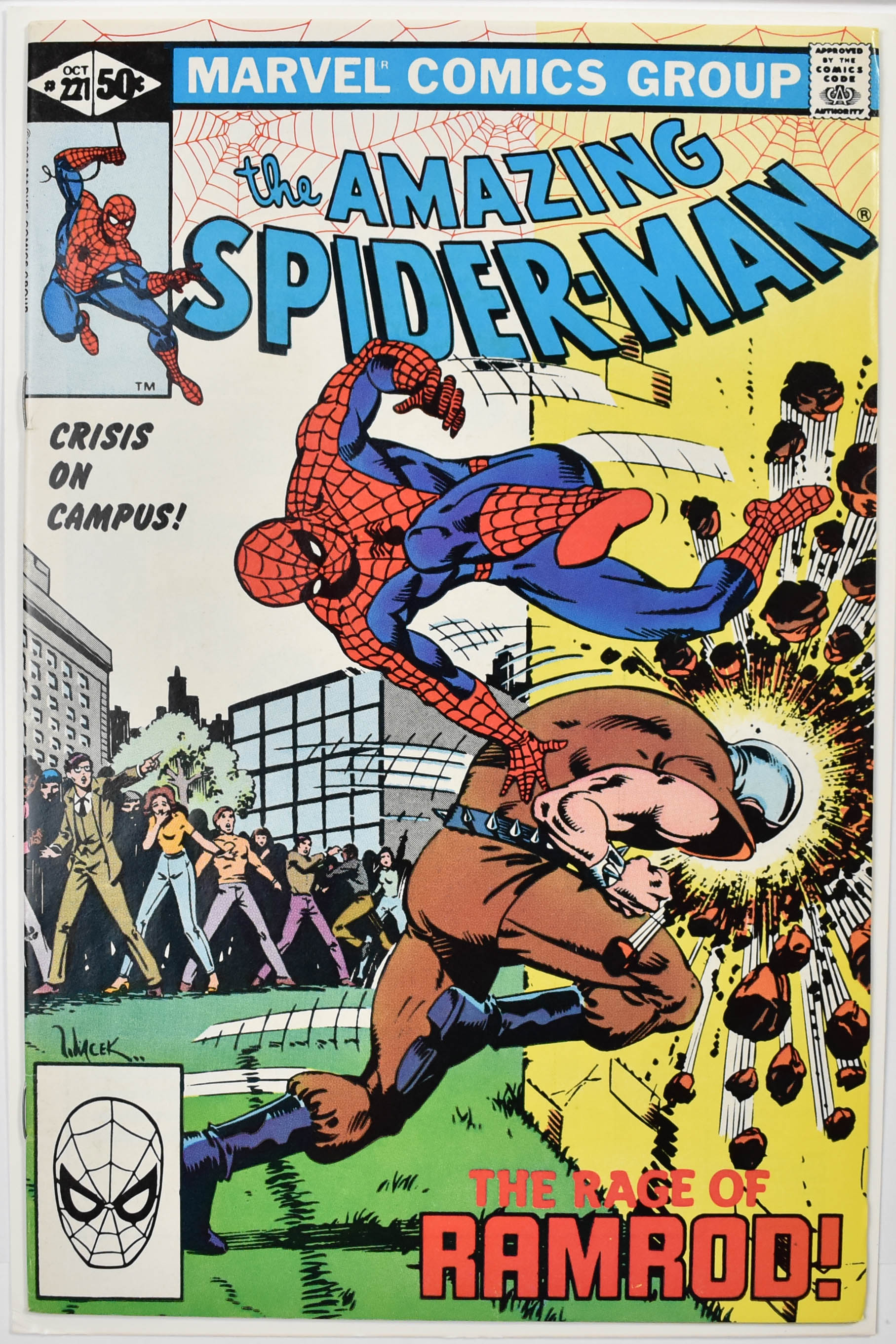 The Amazing Spider Man Marvel Comic Book 221 OCT Ramrod