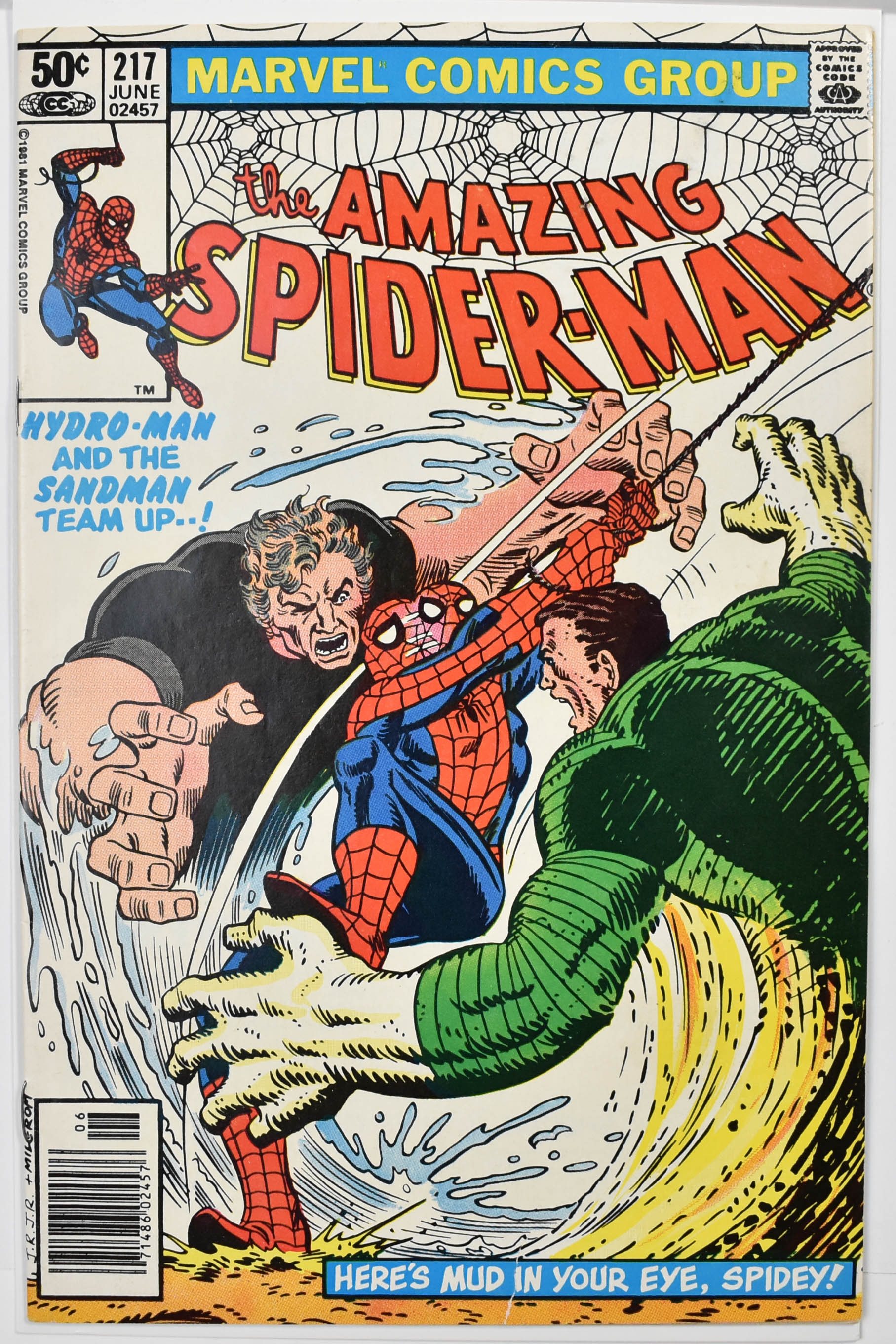 The Amazing Spider Man Marvel Comic Book 217 June