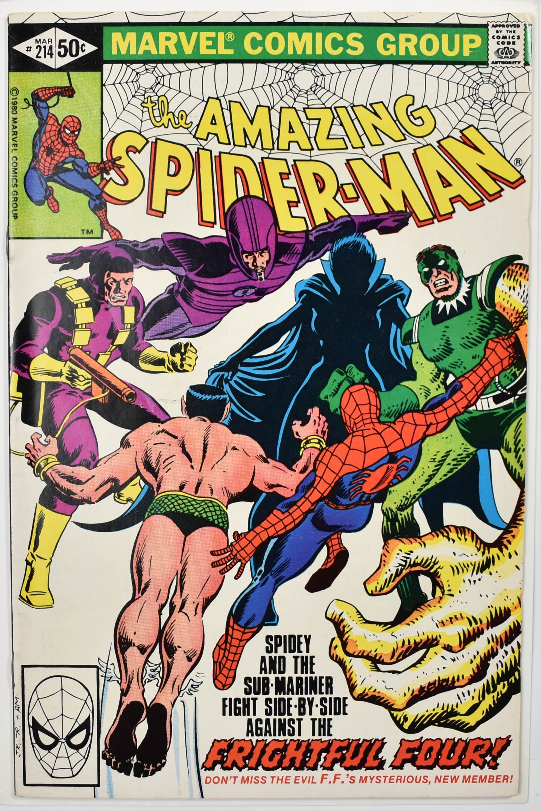 The Amazing Spider Man Marvel Comic Book 214 Mar