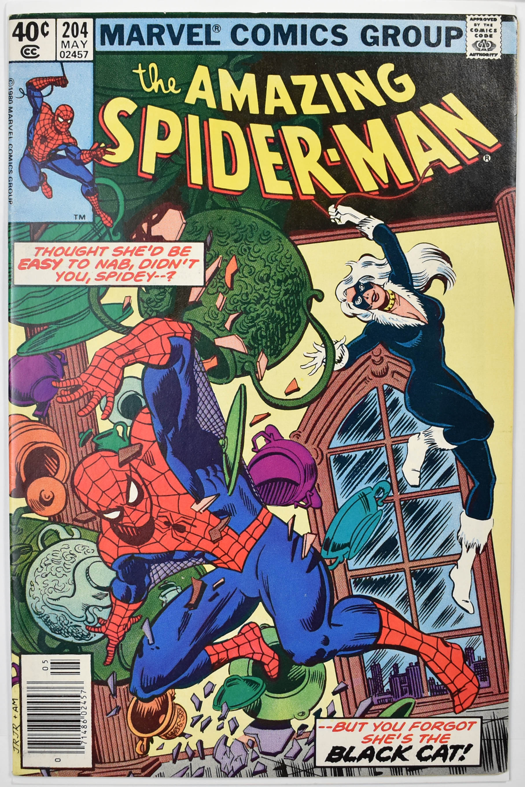 The Amazing Spider Man Marvel Comic Book 204 May