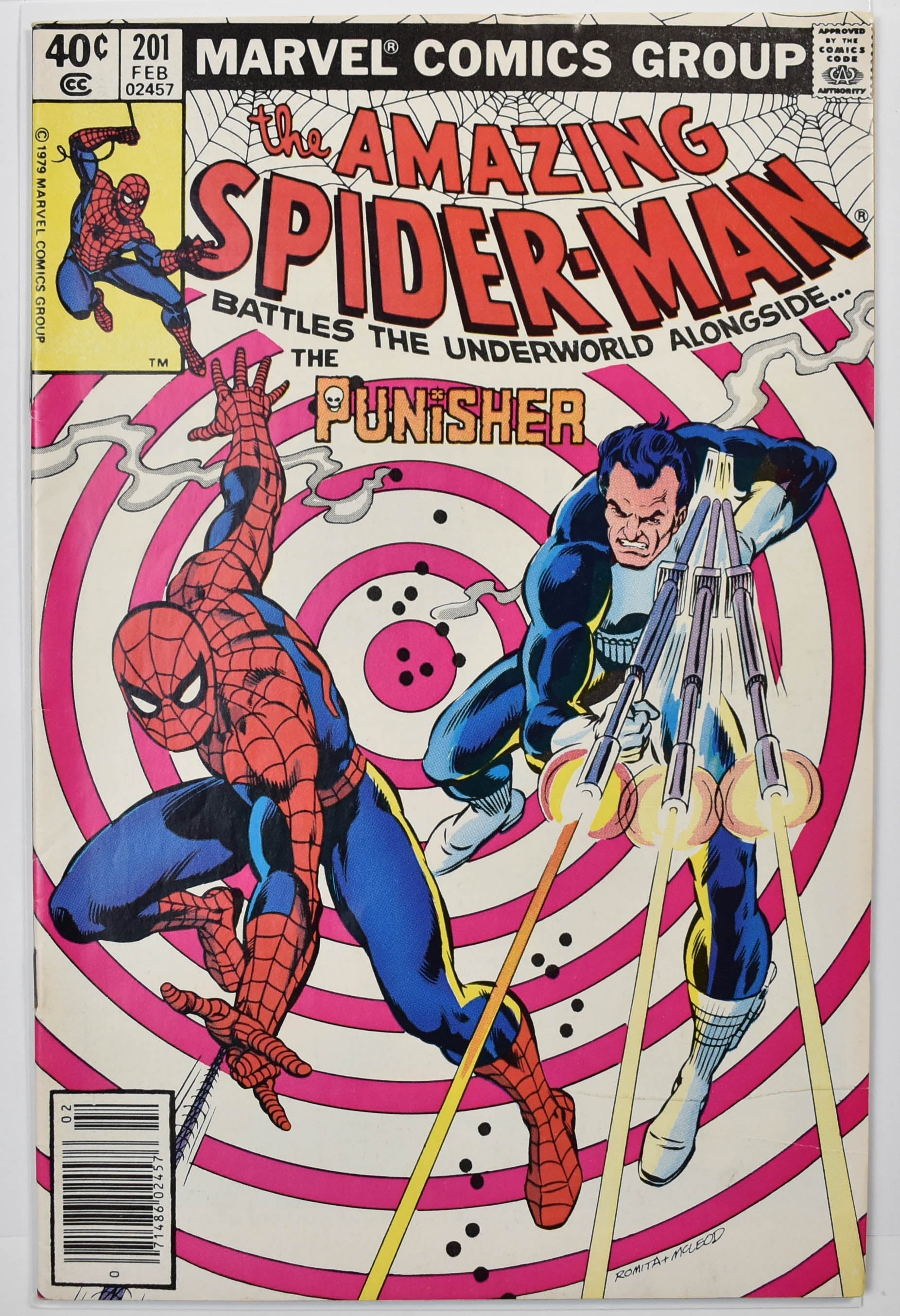 The Amazing Spider Man Marvel Comic Book 201 FEB