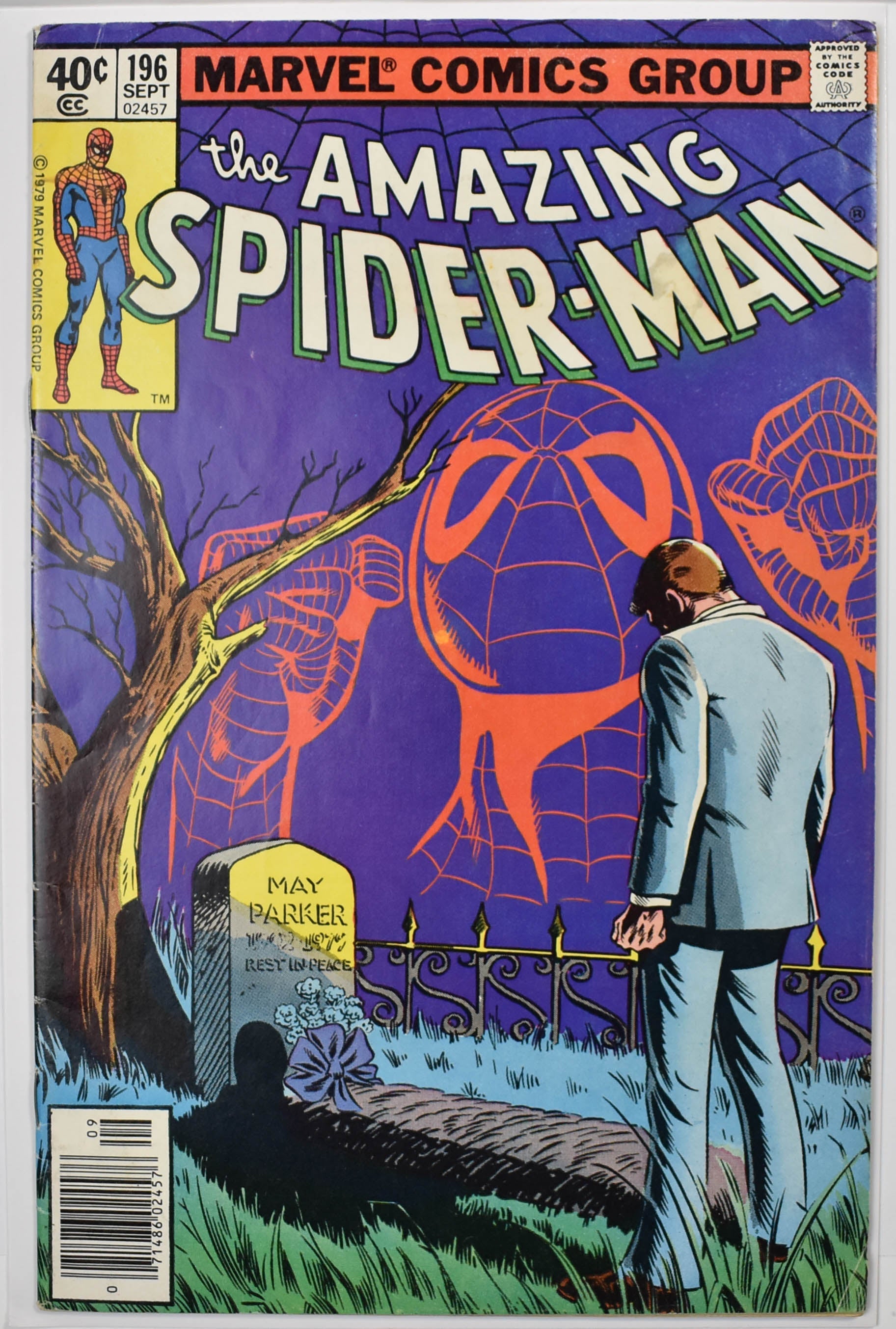 The Amazing Spider Man Marvel Comic Book 196 Sept