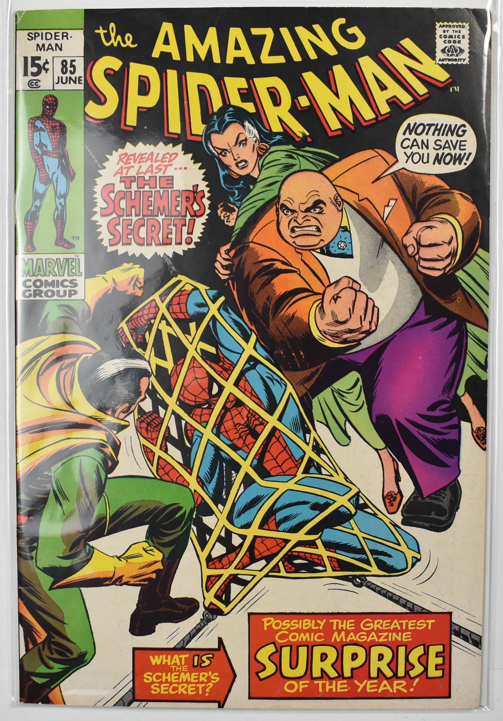 The Amazing Spider Man Marvel Comic Book 85 JUNE