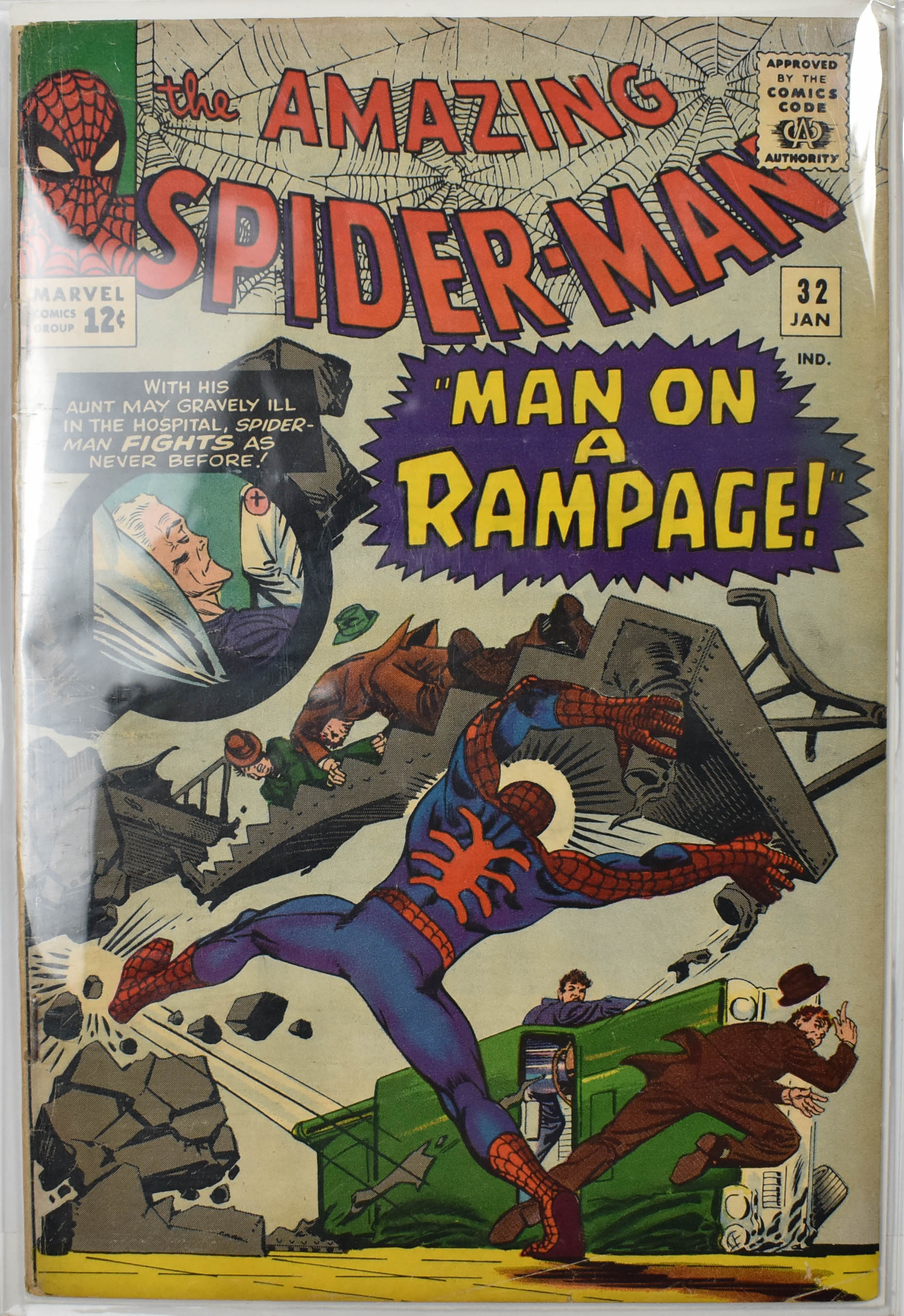 The Amazing Spider Man Marvel Comic Book 32 JAN