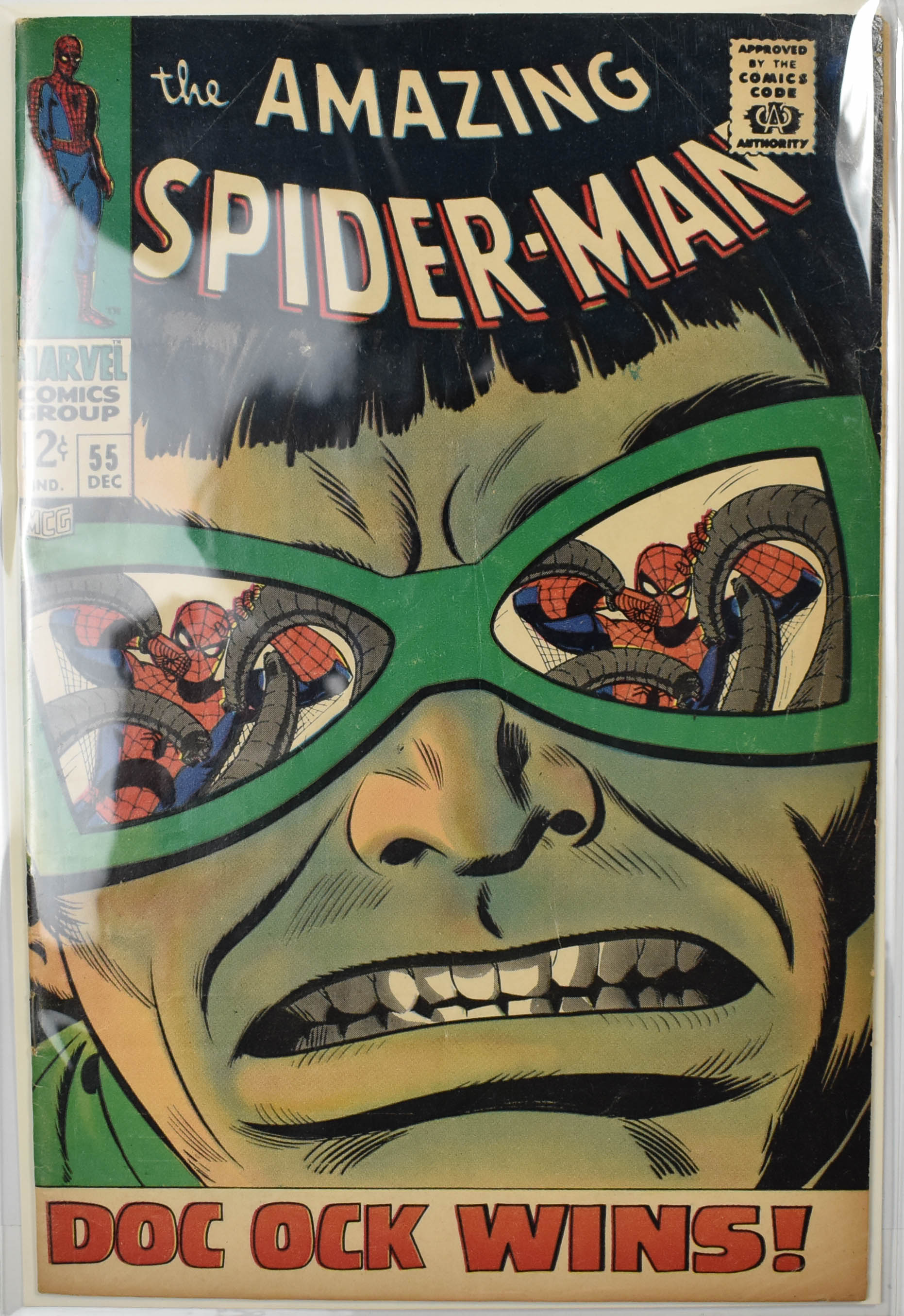 The Amazing Spider Man Marvel Comic Book 55 DEC