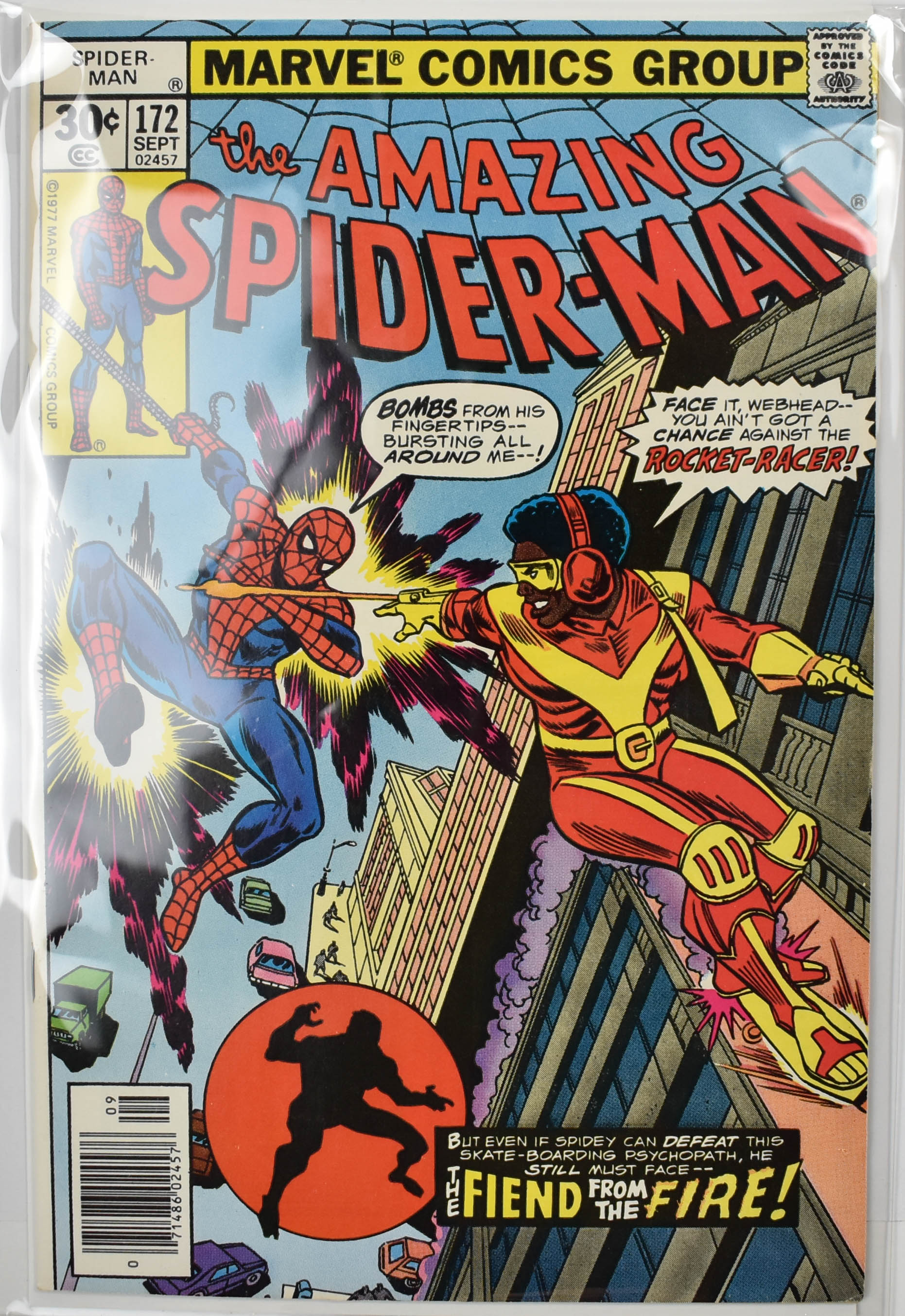The Amazing Spider Man Marvel Comic Book 172 Sept