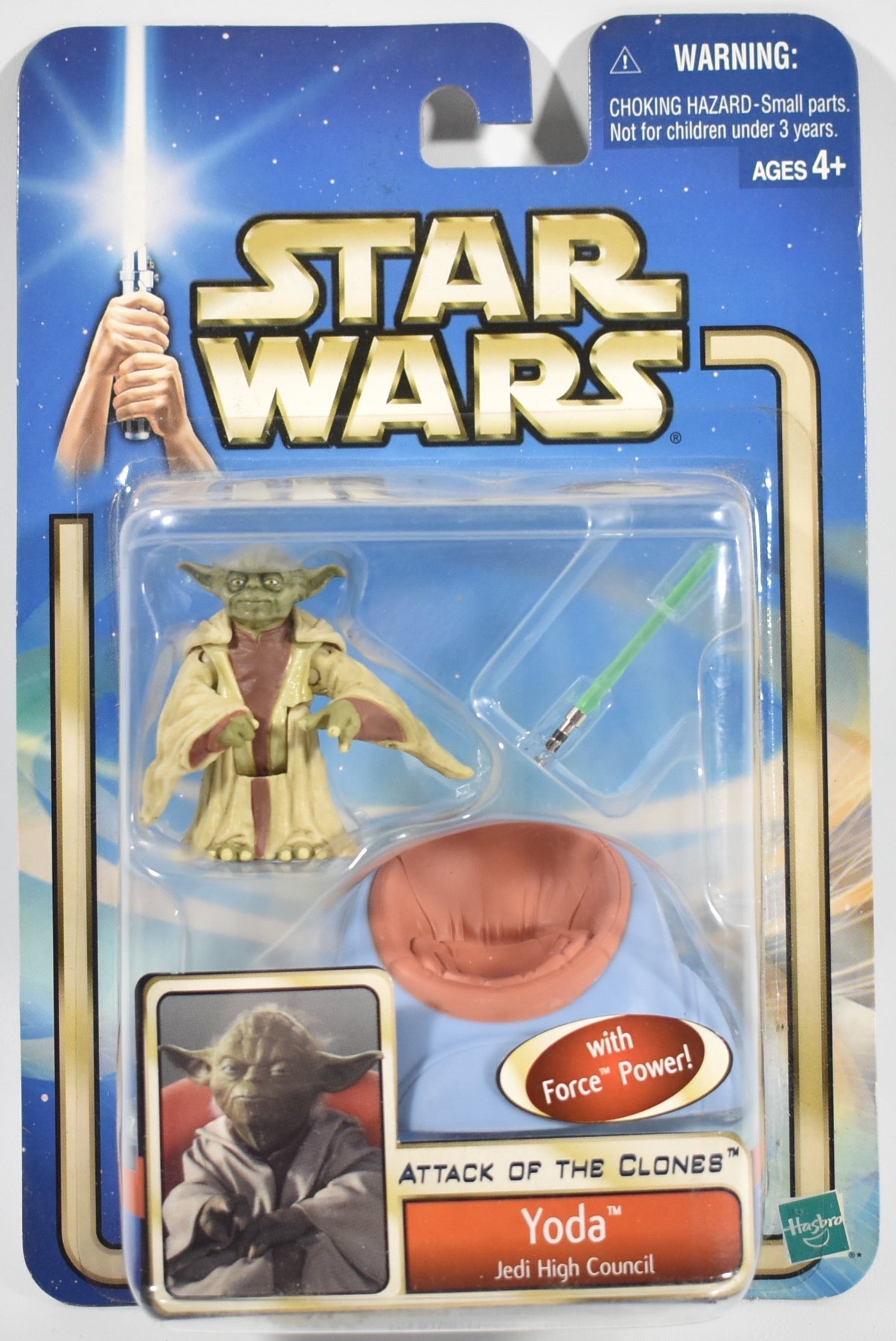 Yoda Attack of the clones Jedi High Council Action Figure Saga