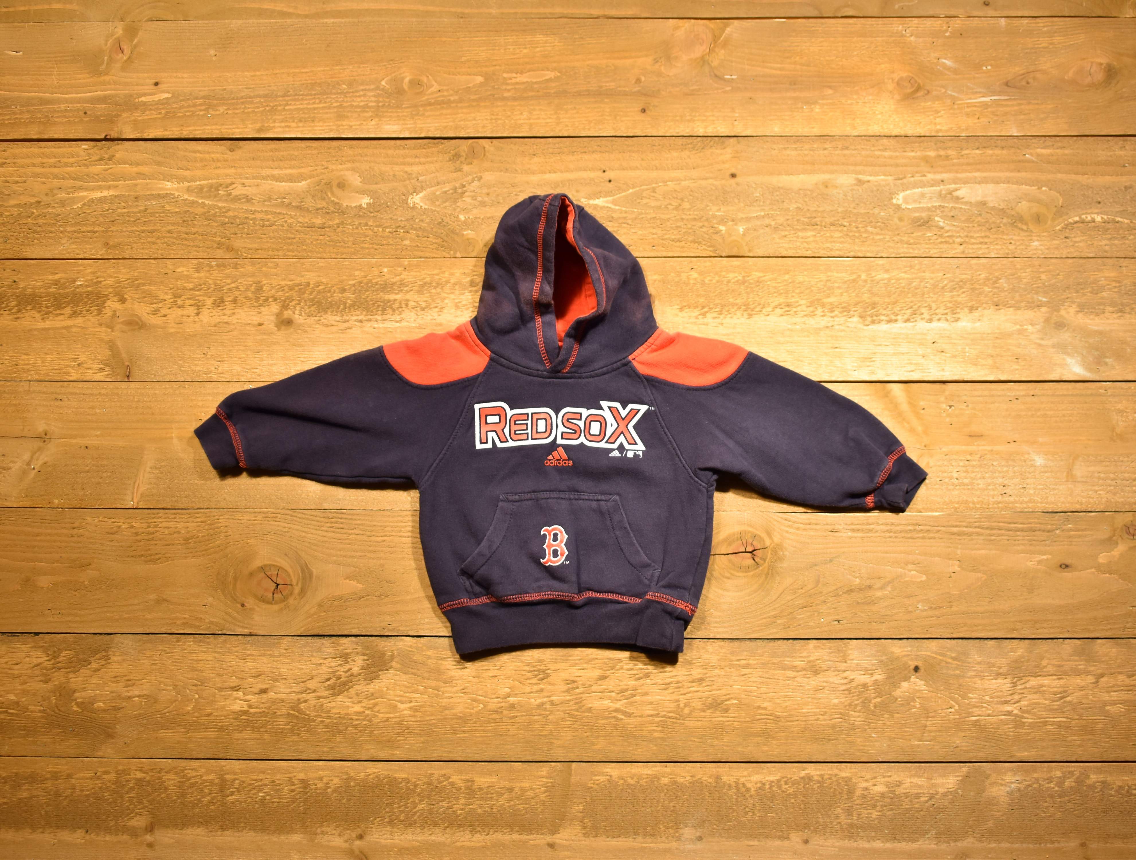 Boston Red Sox MLB used size 3T Adidas sweatshirt used