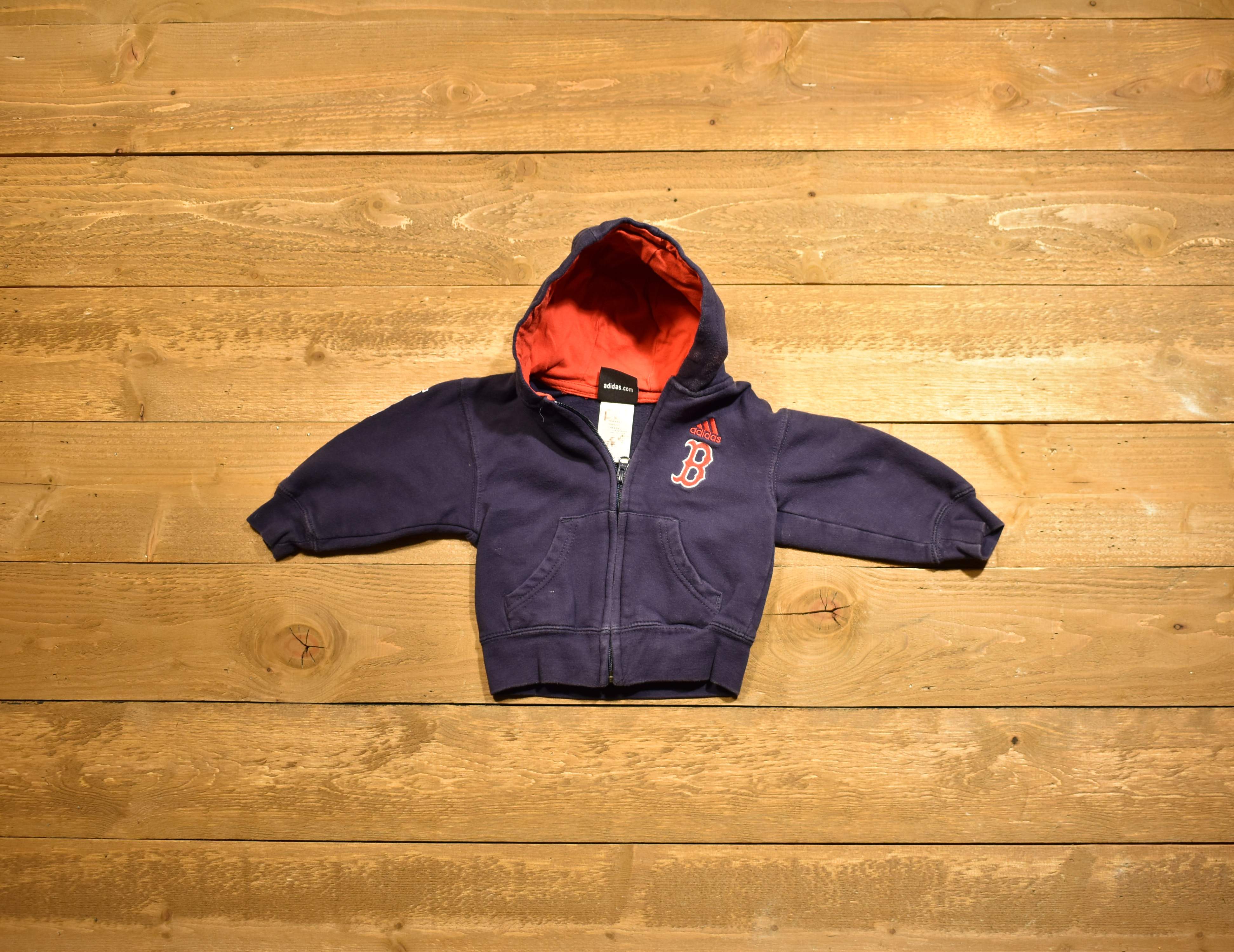 Boston Red Sox Adidas sweatshirt size 2T zip up hoodie baseball